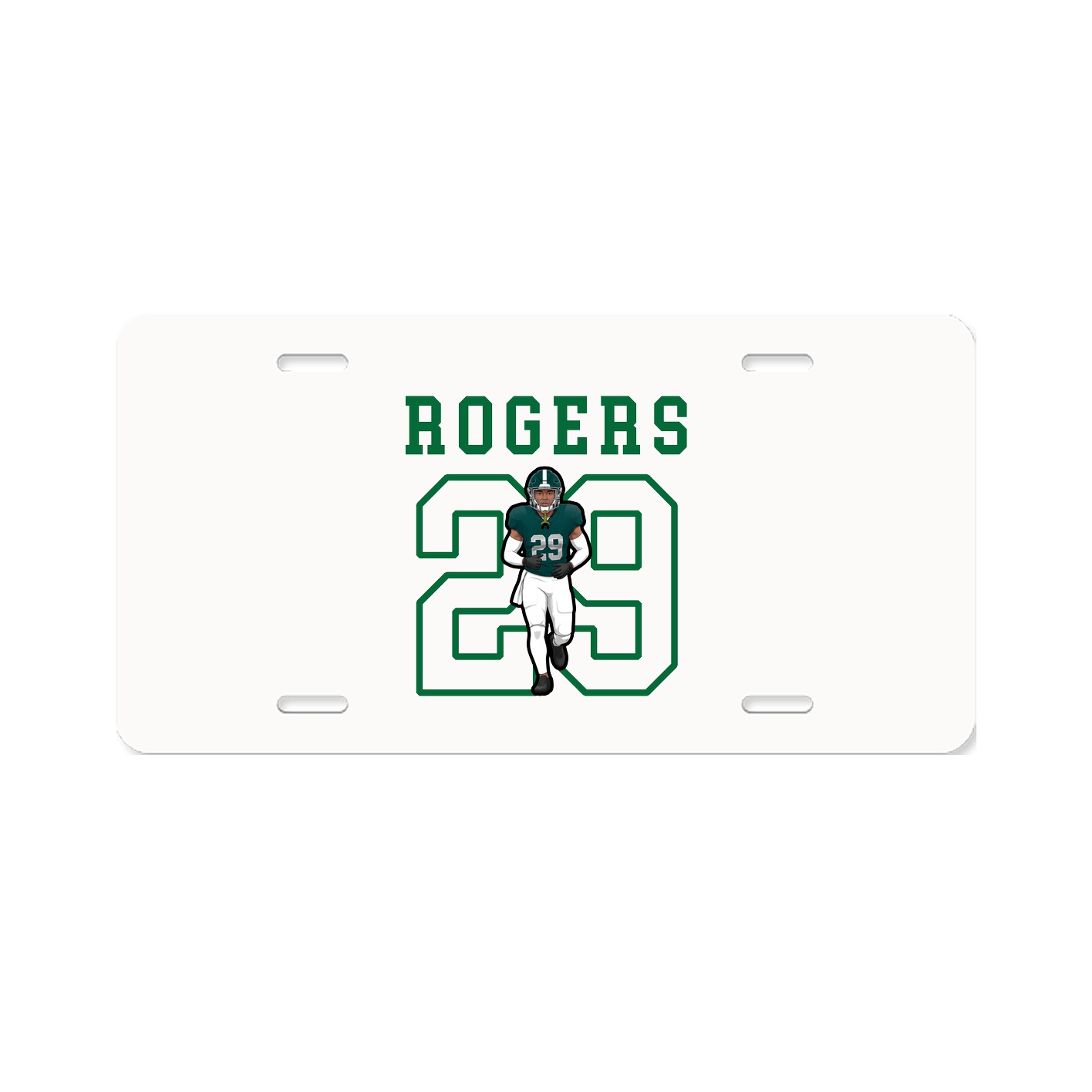License Plate — Shirsey in Classic
