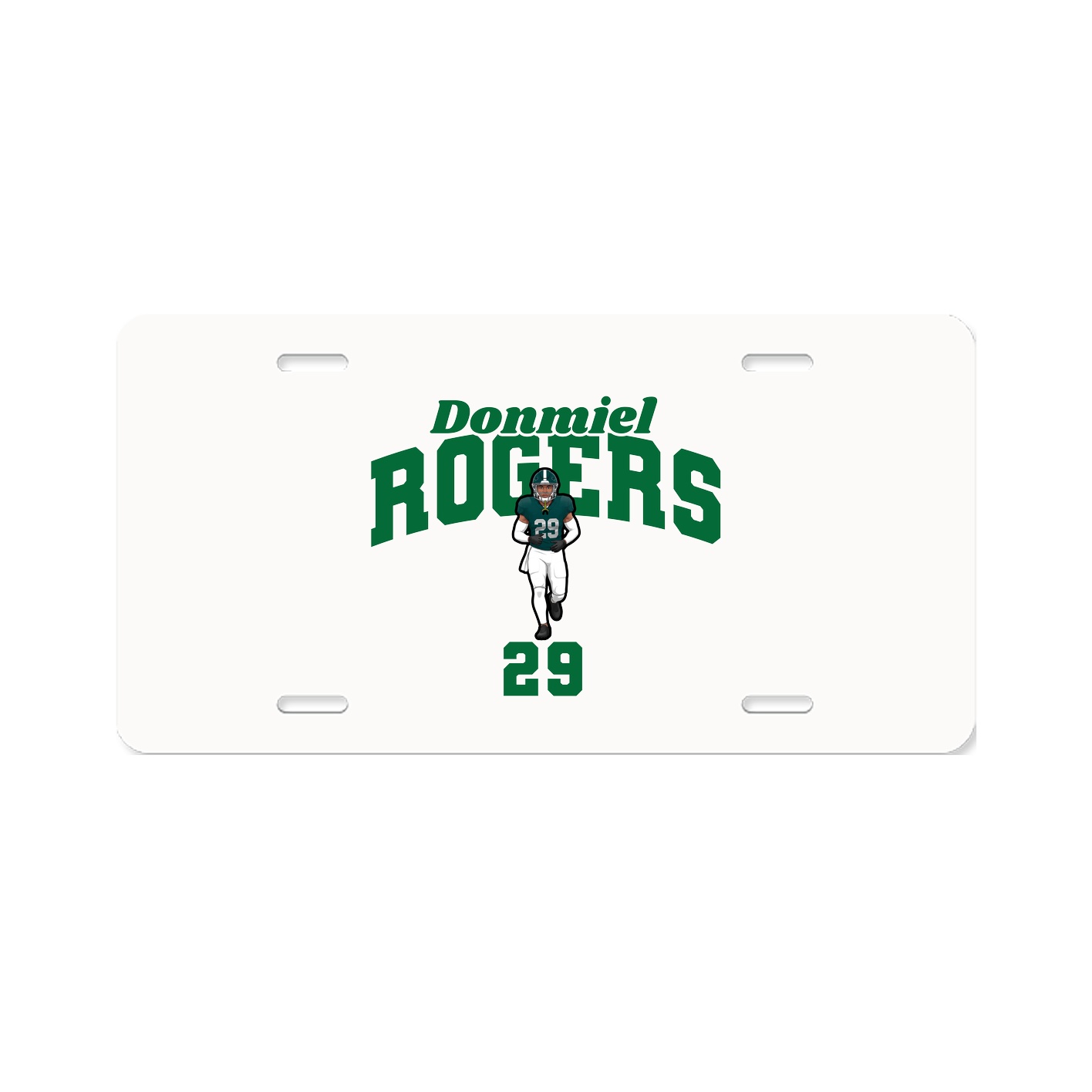 License Plate — Signature Arch in Classic