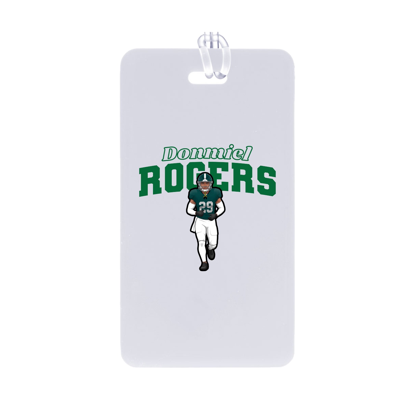 Bag Tag — Name Arch in Classic
