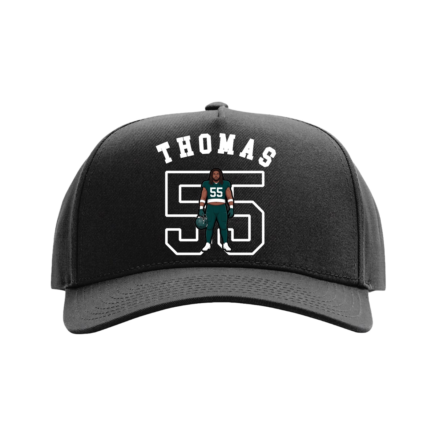 Full Fabric Five-Panel Champ Cap