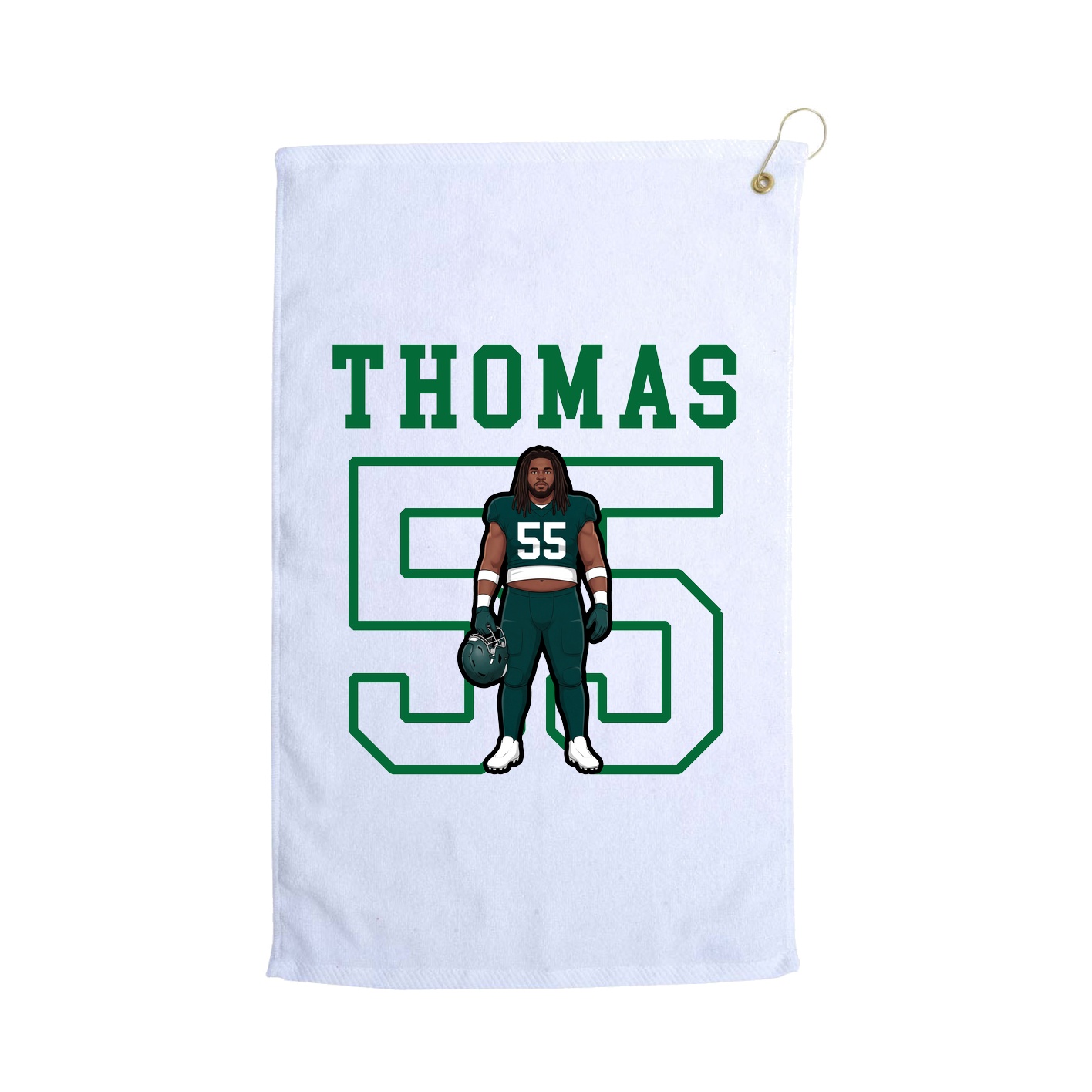 Golf Towel — Shirsey in White