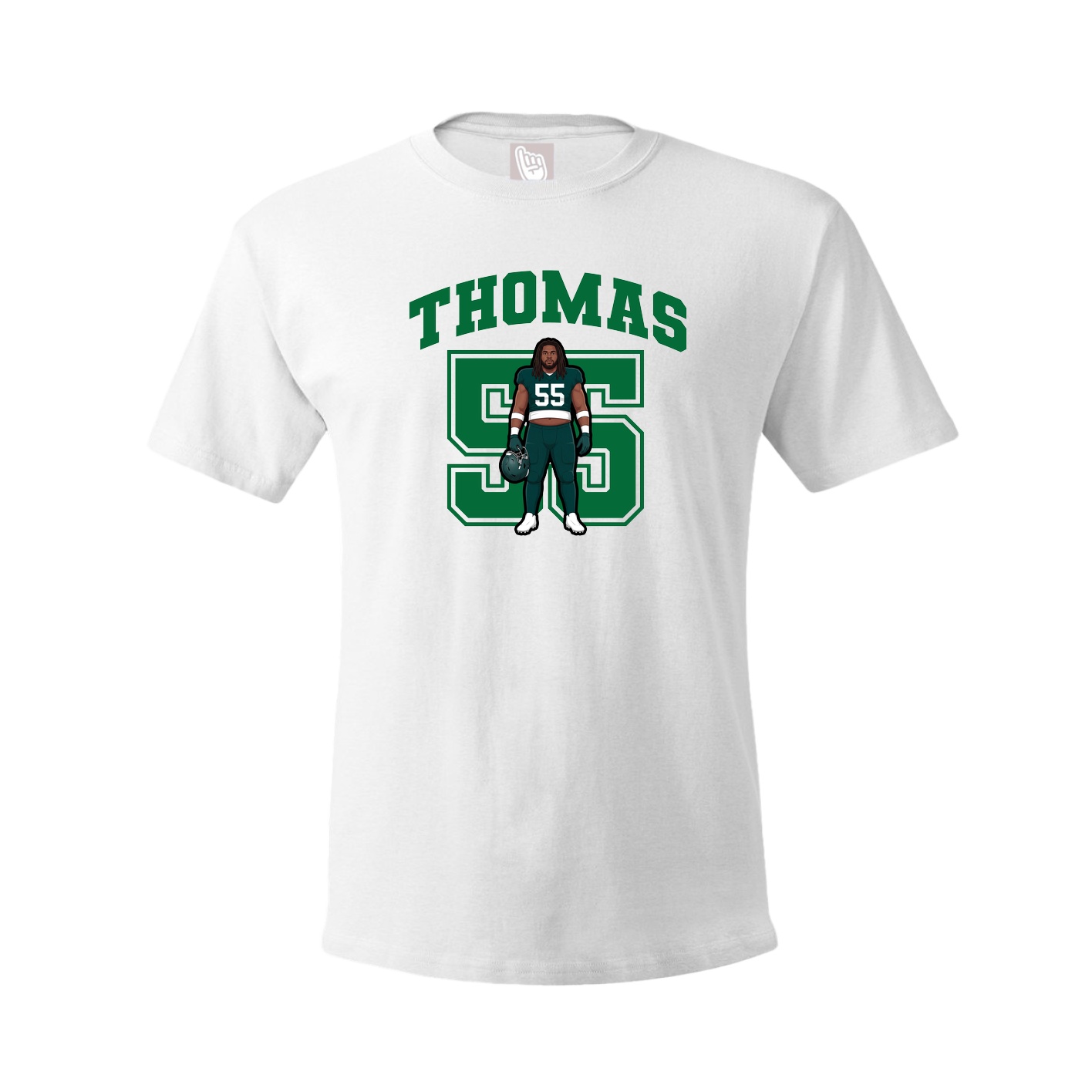 Tee — Number in White