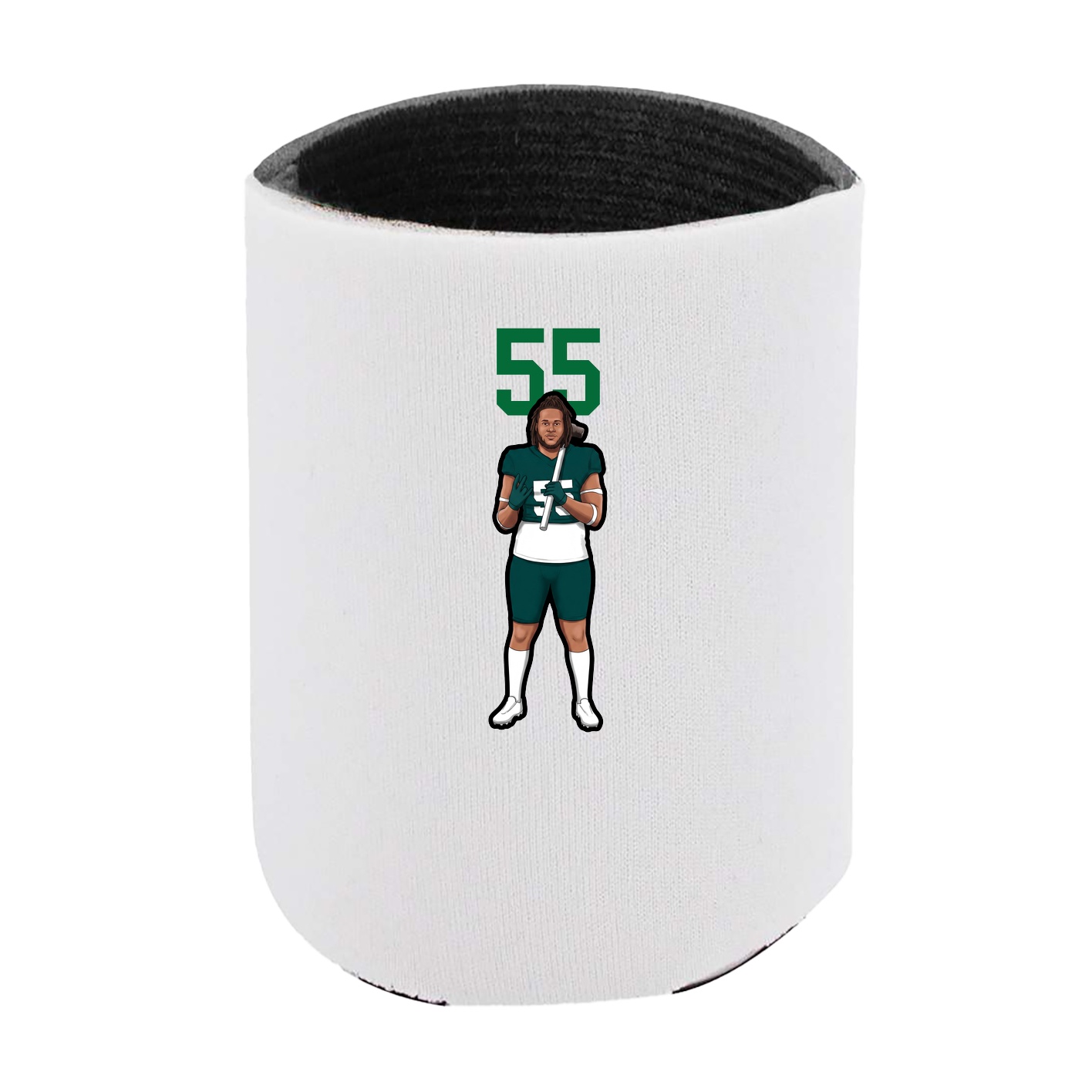 Can Holder — Number Top in White