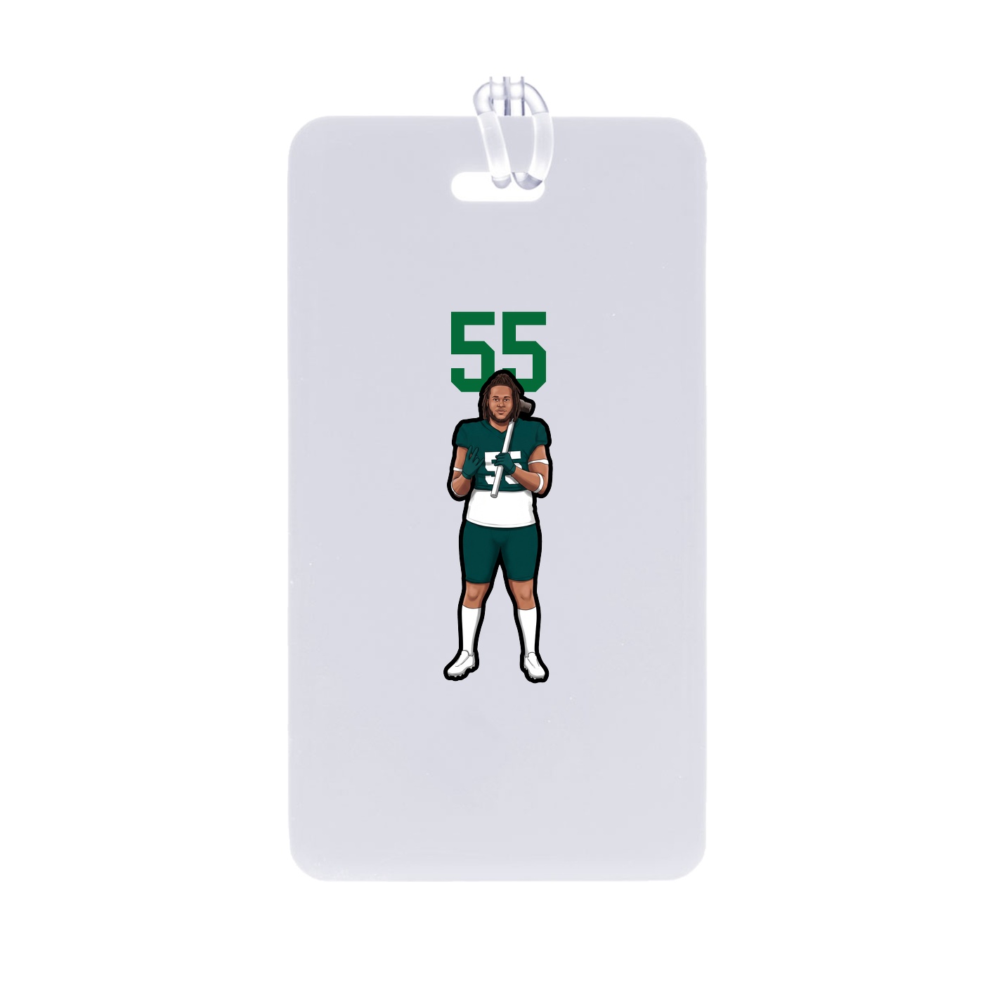 Bag Tag — Number Top in Classic