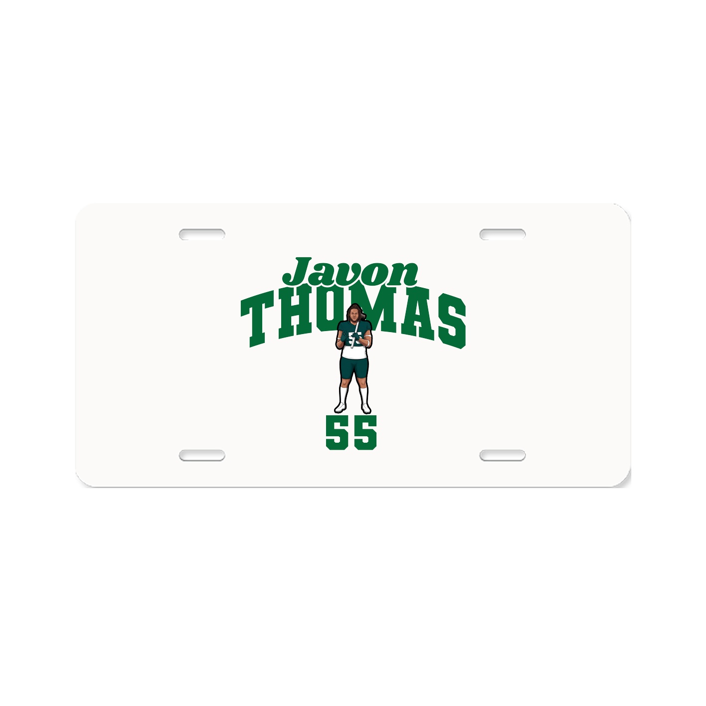 License Plate — Signature Arch in Classic