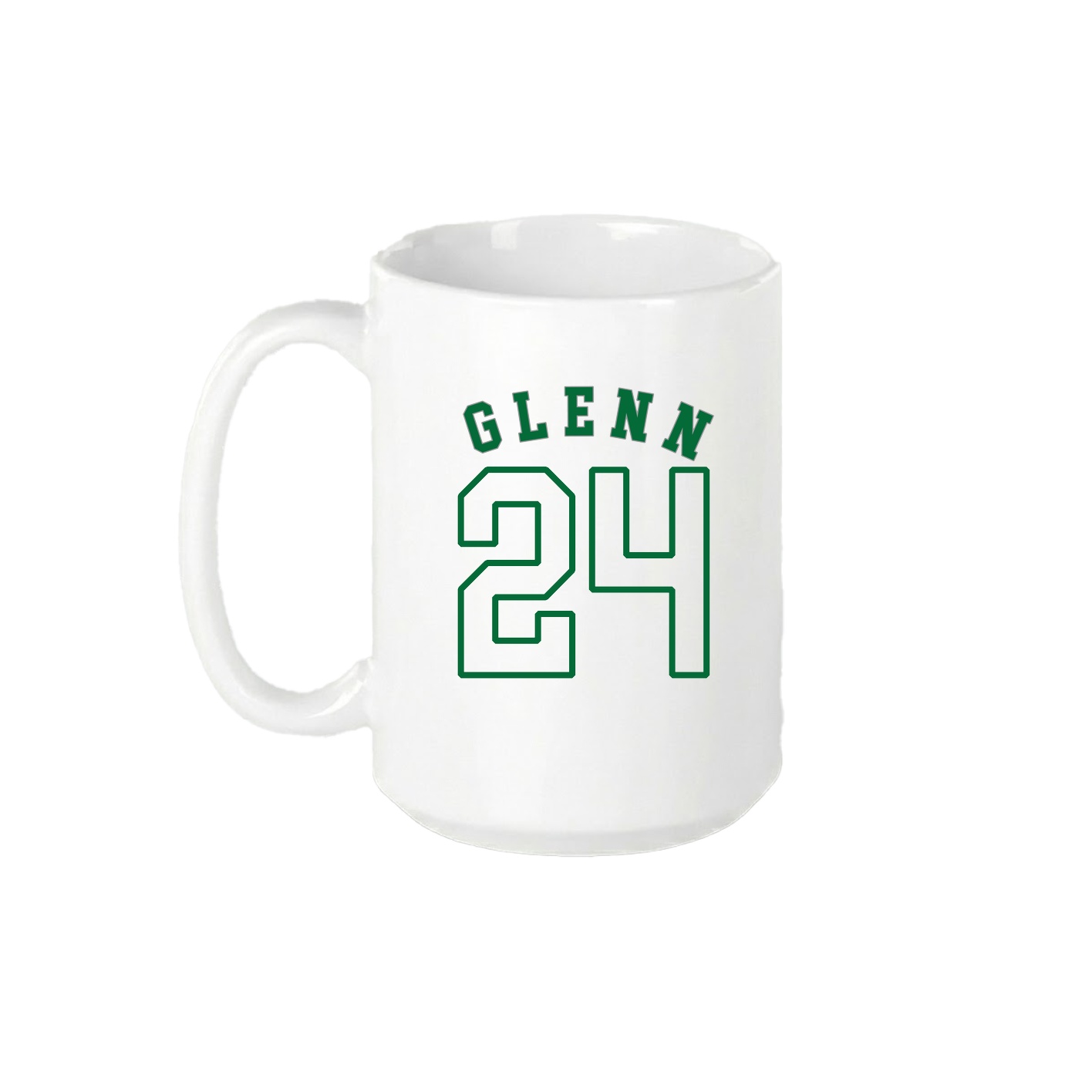 15oz Coffee Mug — Shirsey Arch in White