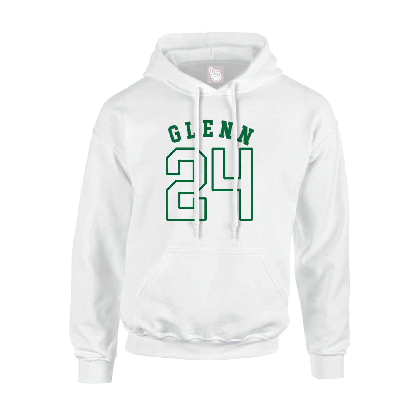 Hoodie — Shirsey Arch in White