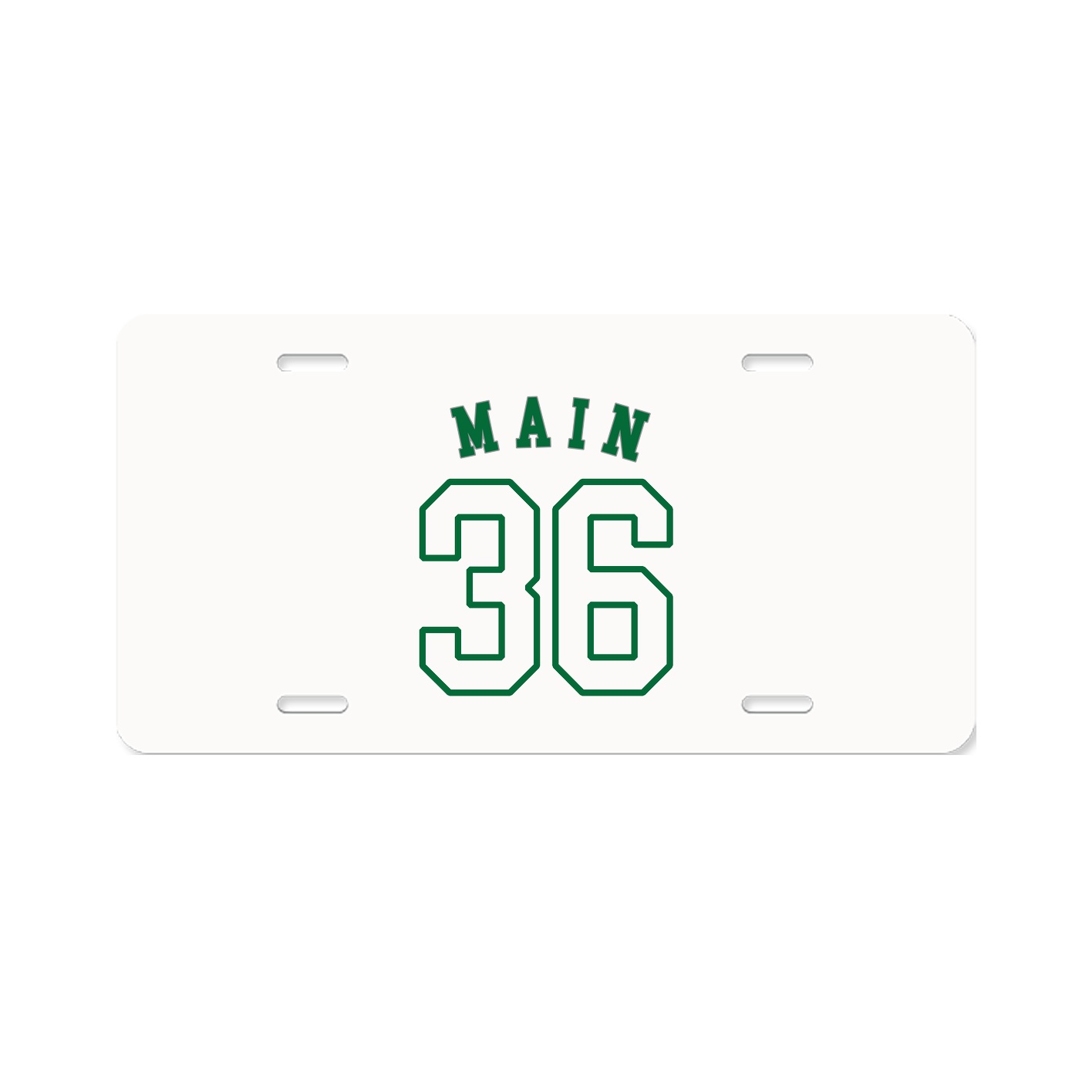License Plate — Shirsey Arch in Classic