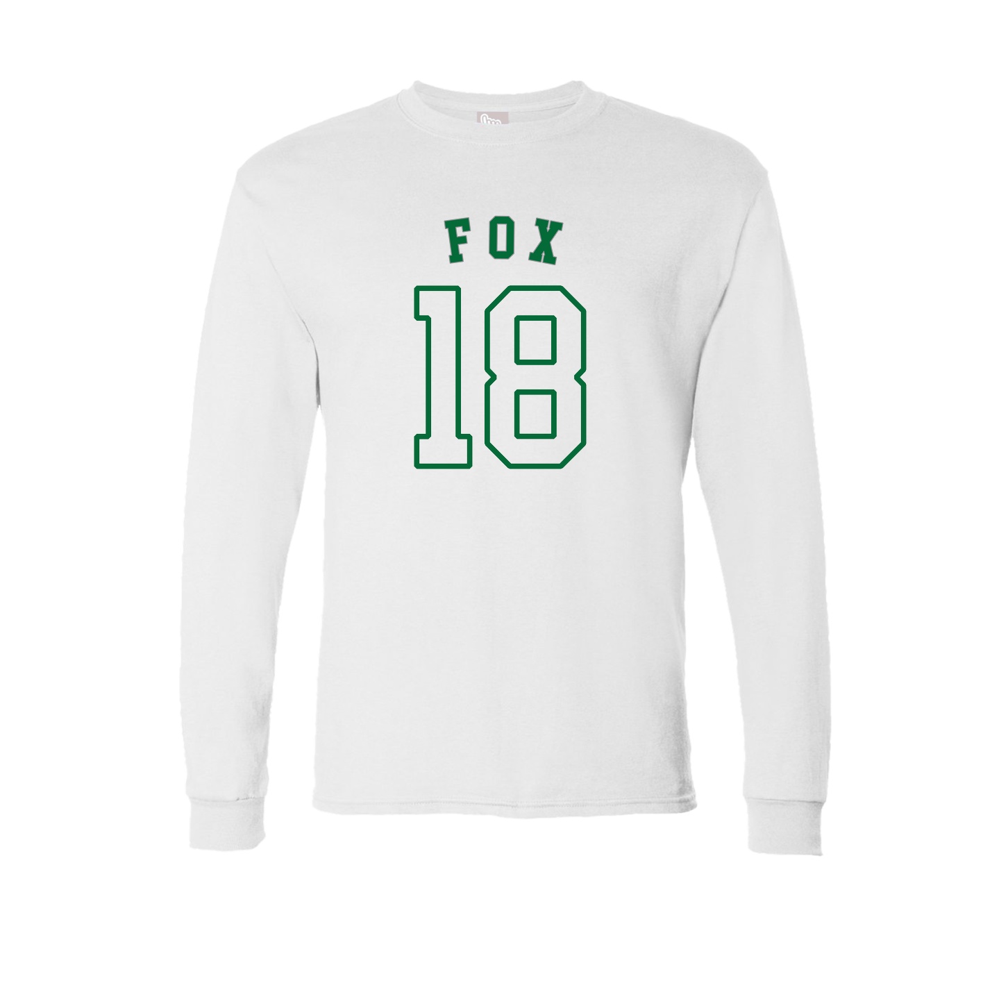 Long Sleeve Tee — Shirsey Arch in White