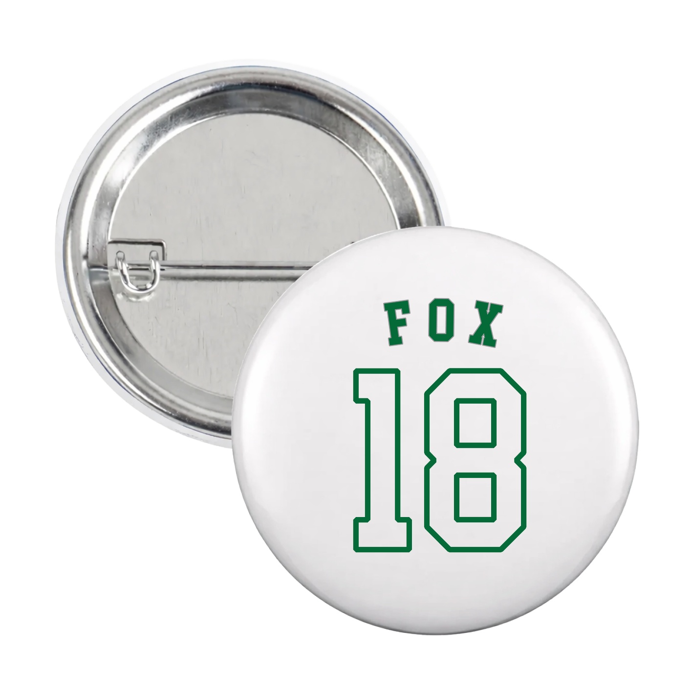 Game Day Button — Shirsey Arch in White