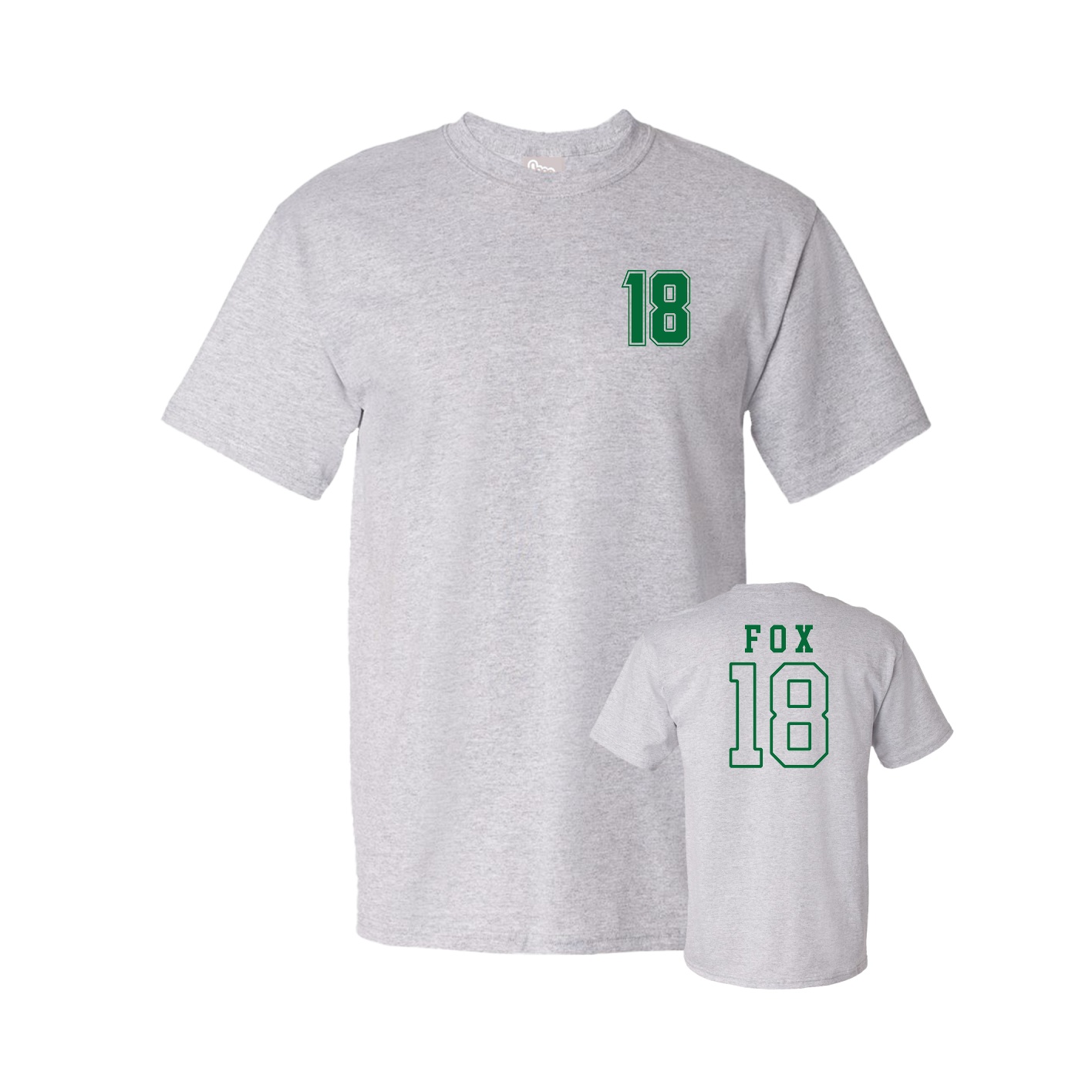 Tee — Chest Back in Grey