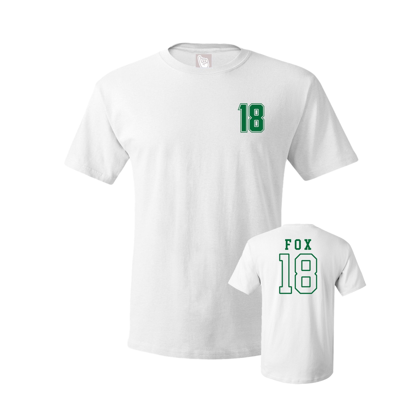 Tee — Chest Back in White