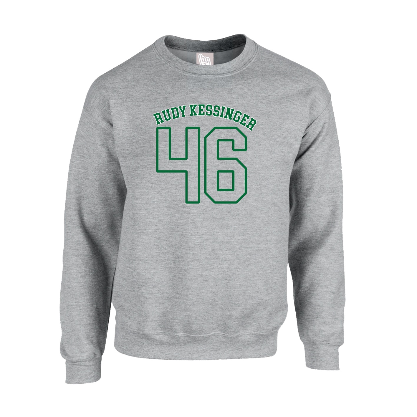 Fleece Crew — Shirsey Arch in Grey