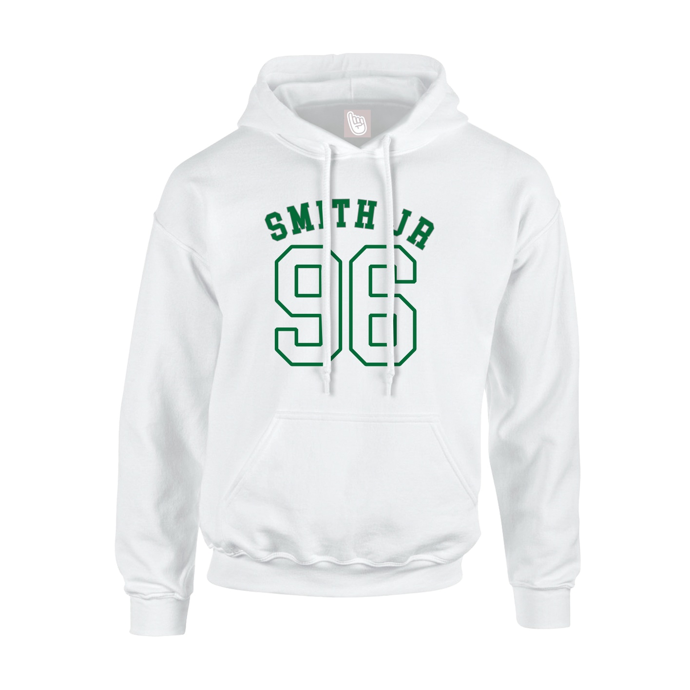 Hoodie — Shirsey Arch in White