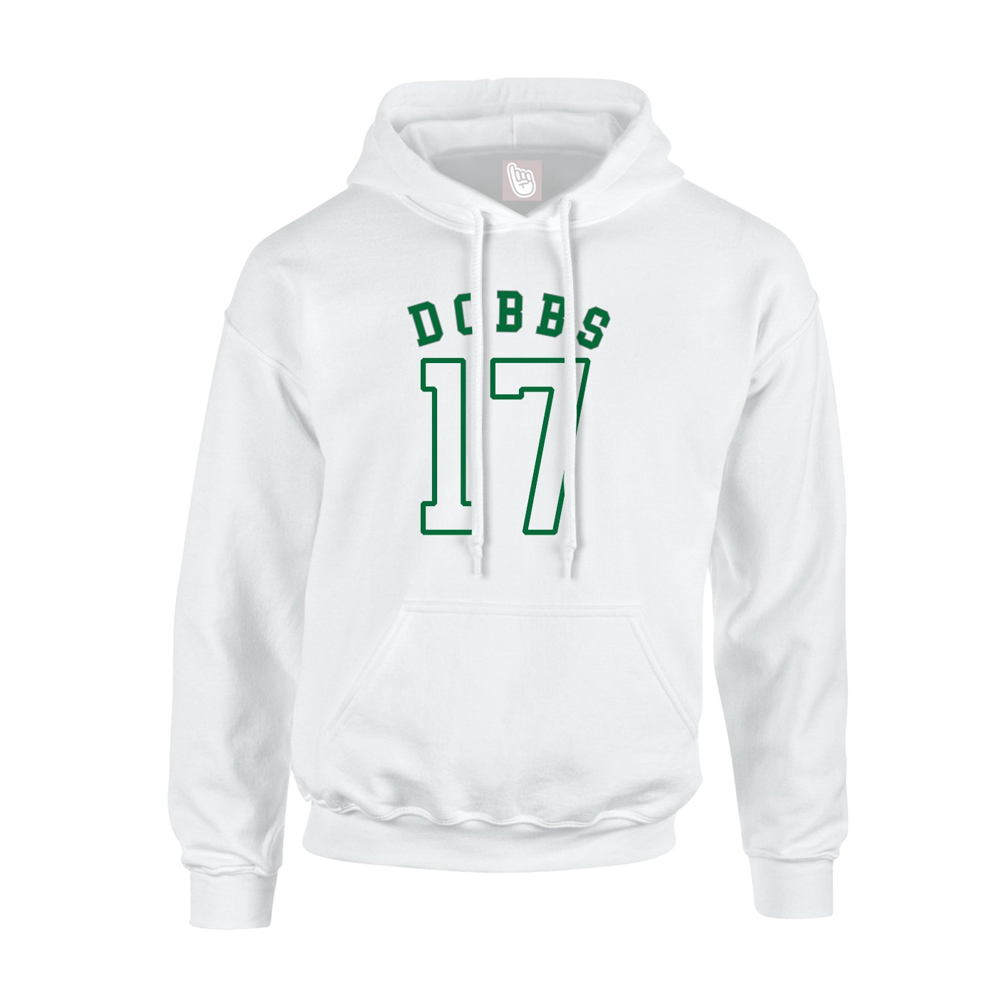 Hoodie — Shirsey Arch in White