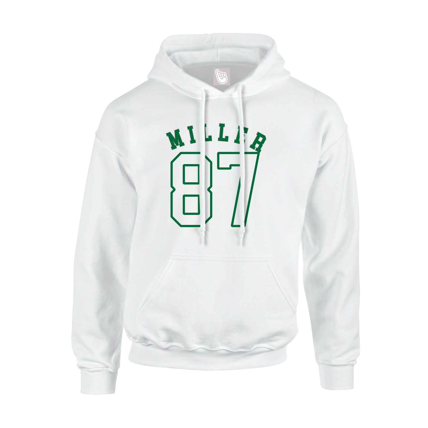 Hoodie — Shirsey Arch in White