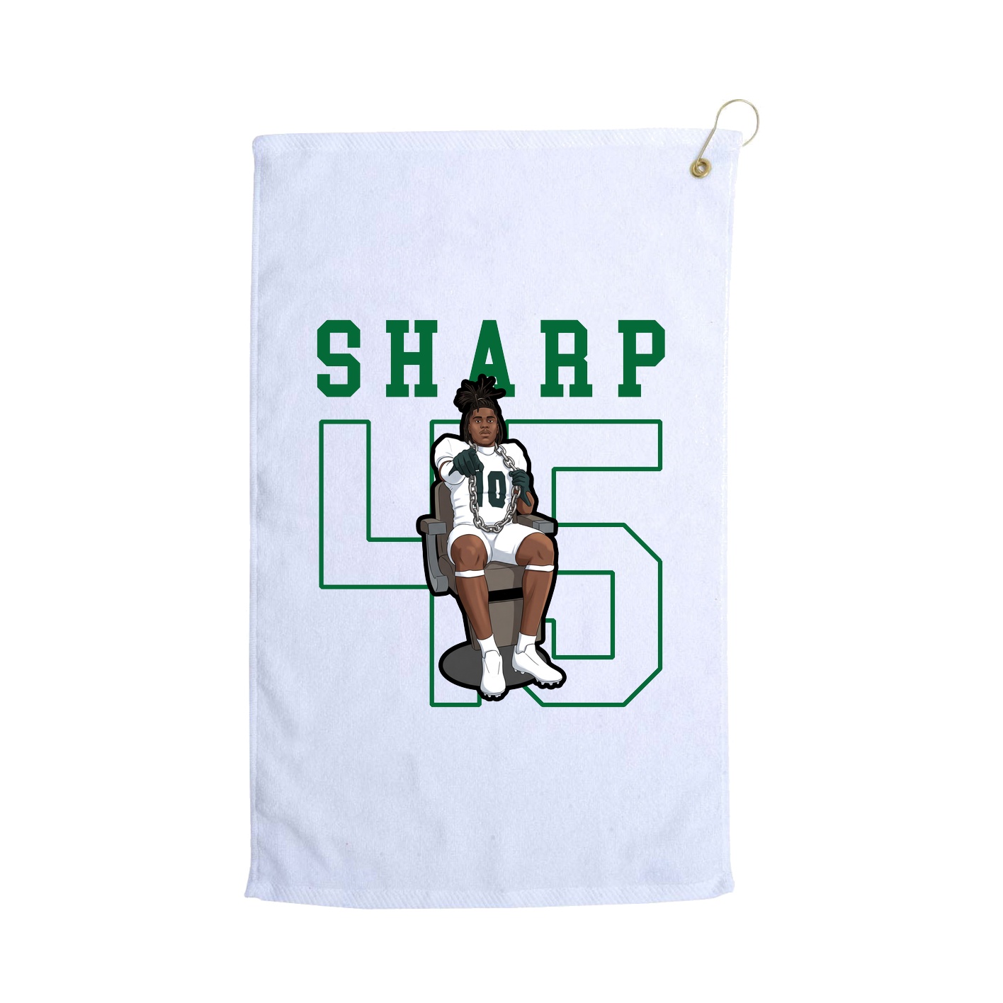Golf Towel — Shirsey in White