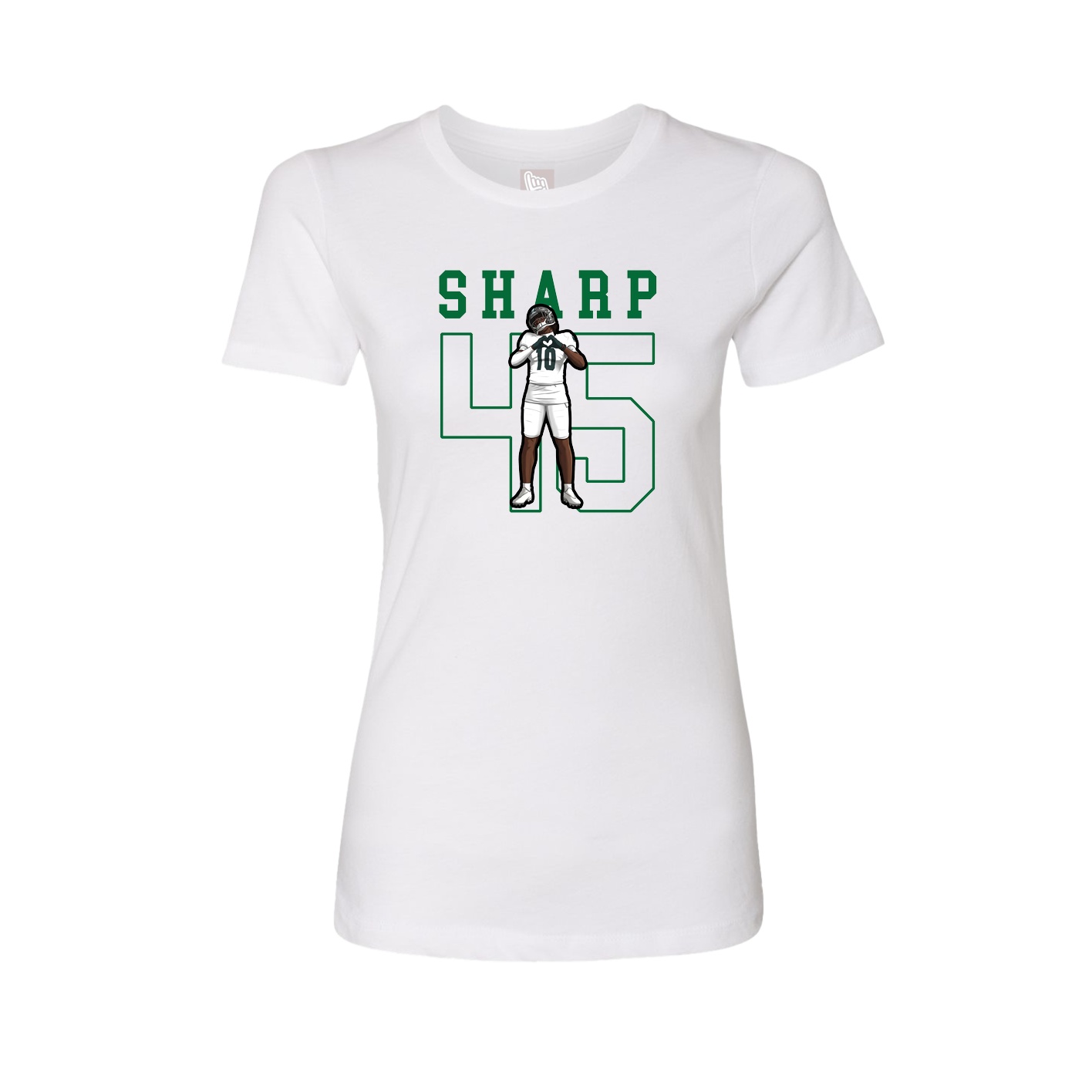 Fitted Women's Tee — Shirsey in White