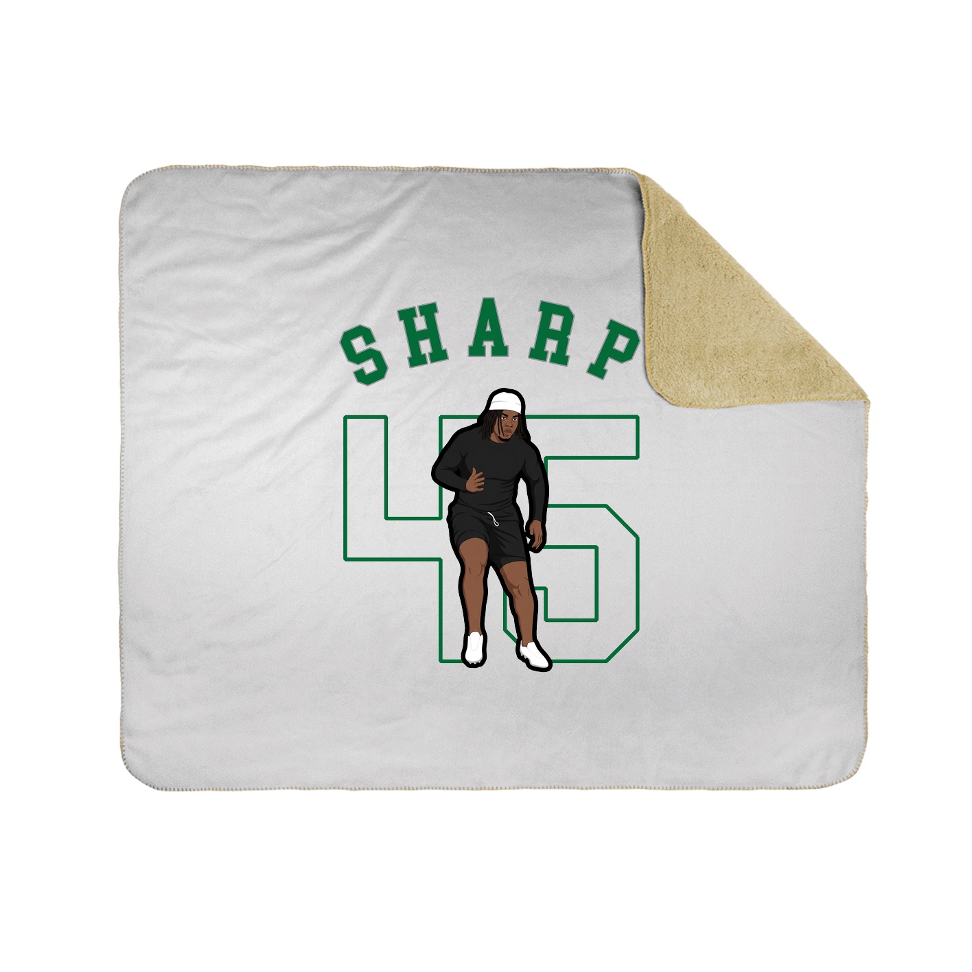 Throw Blanket — Shirsey Arch in White