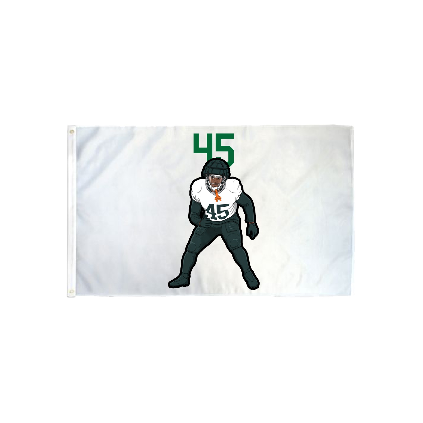 3x5 Flag — Number Top in Classic