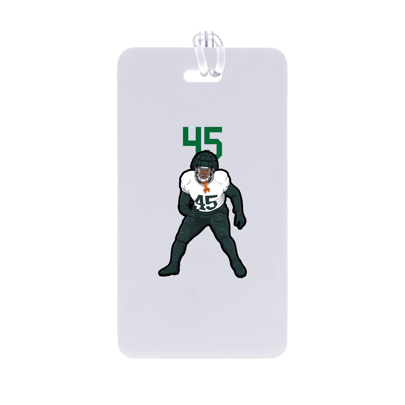 Bag Tag — Number Top in Classic