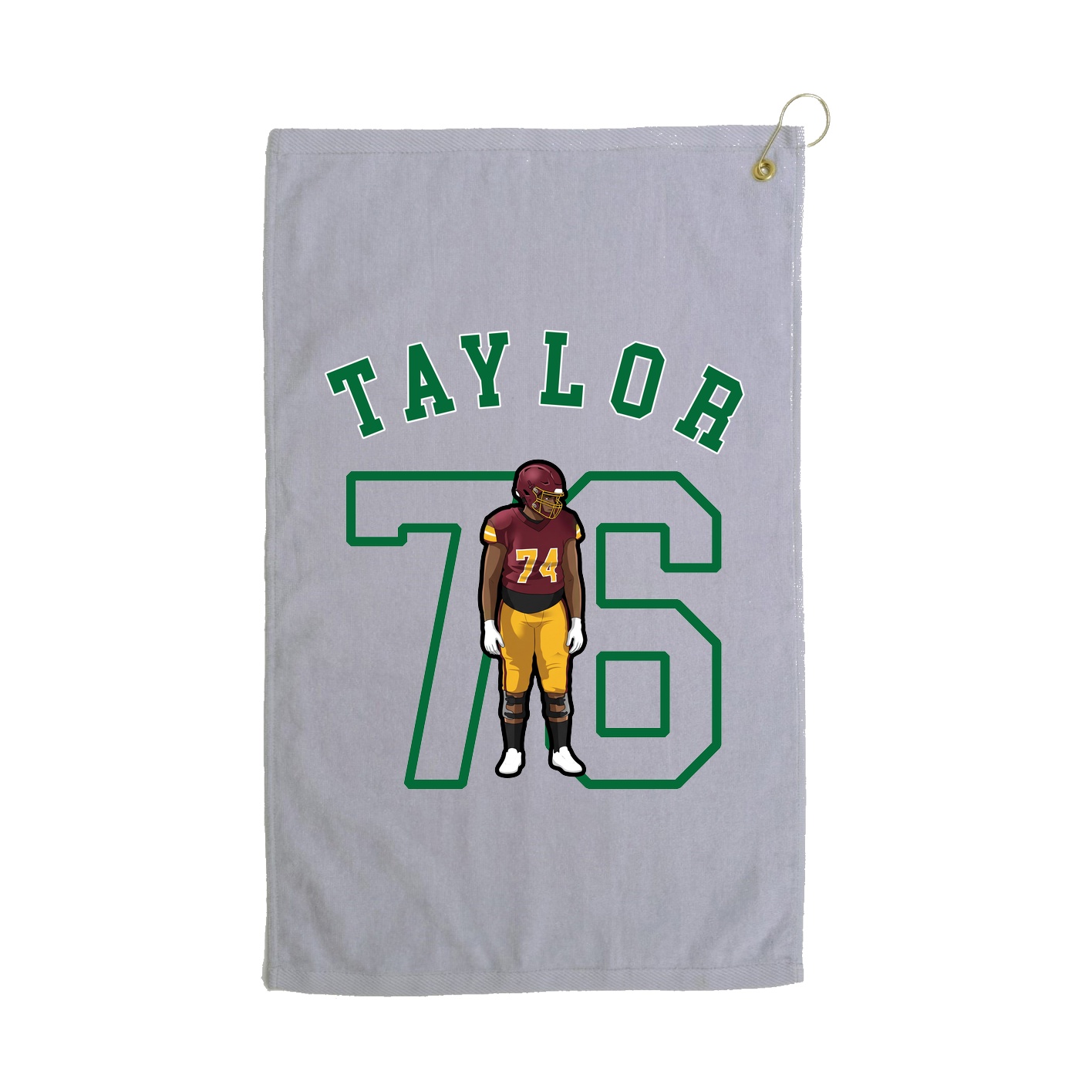 Golf Towel — Shirsey Arch in Grey