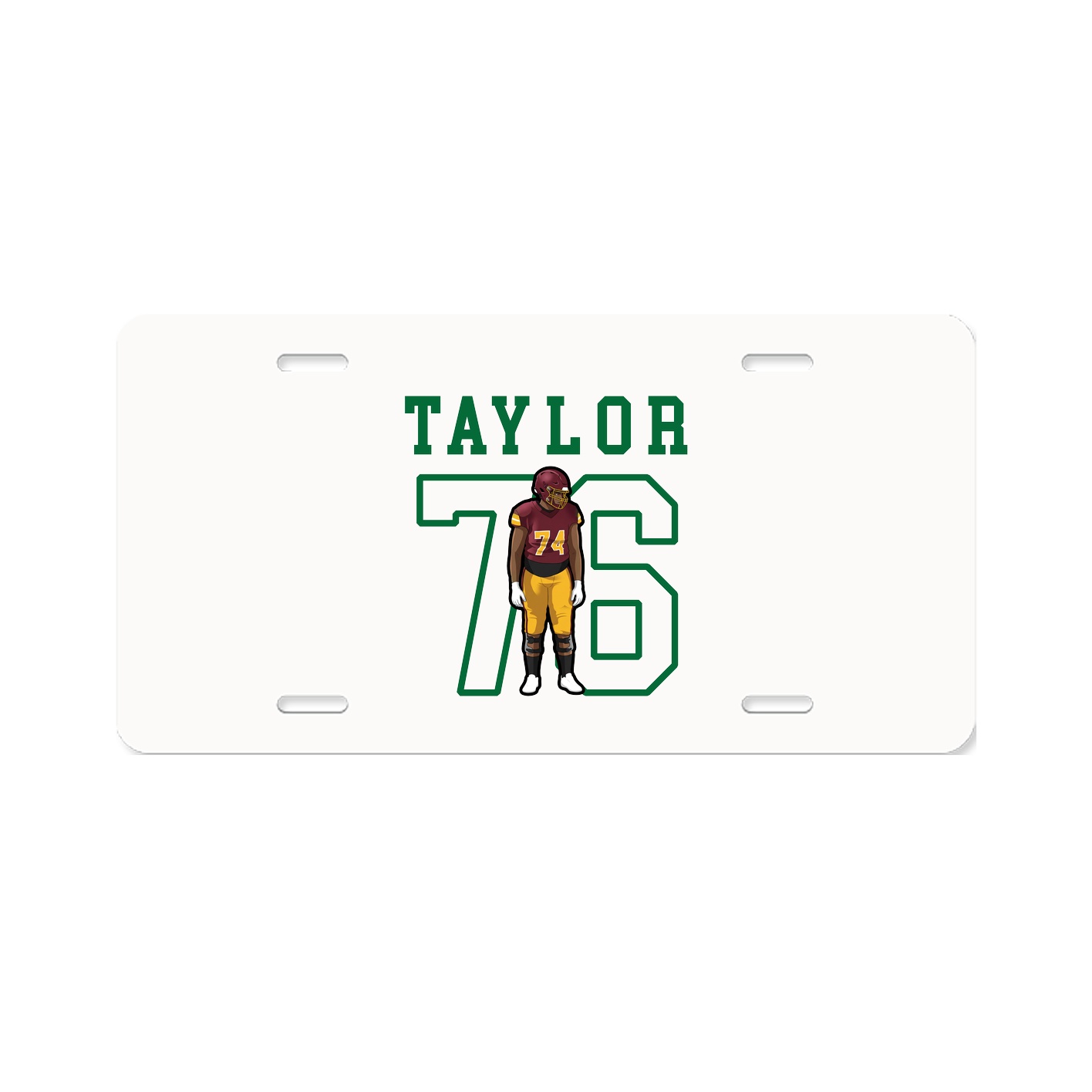 License Plate — Shirsey in Classic