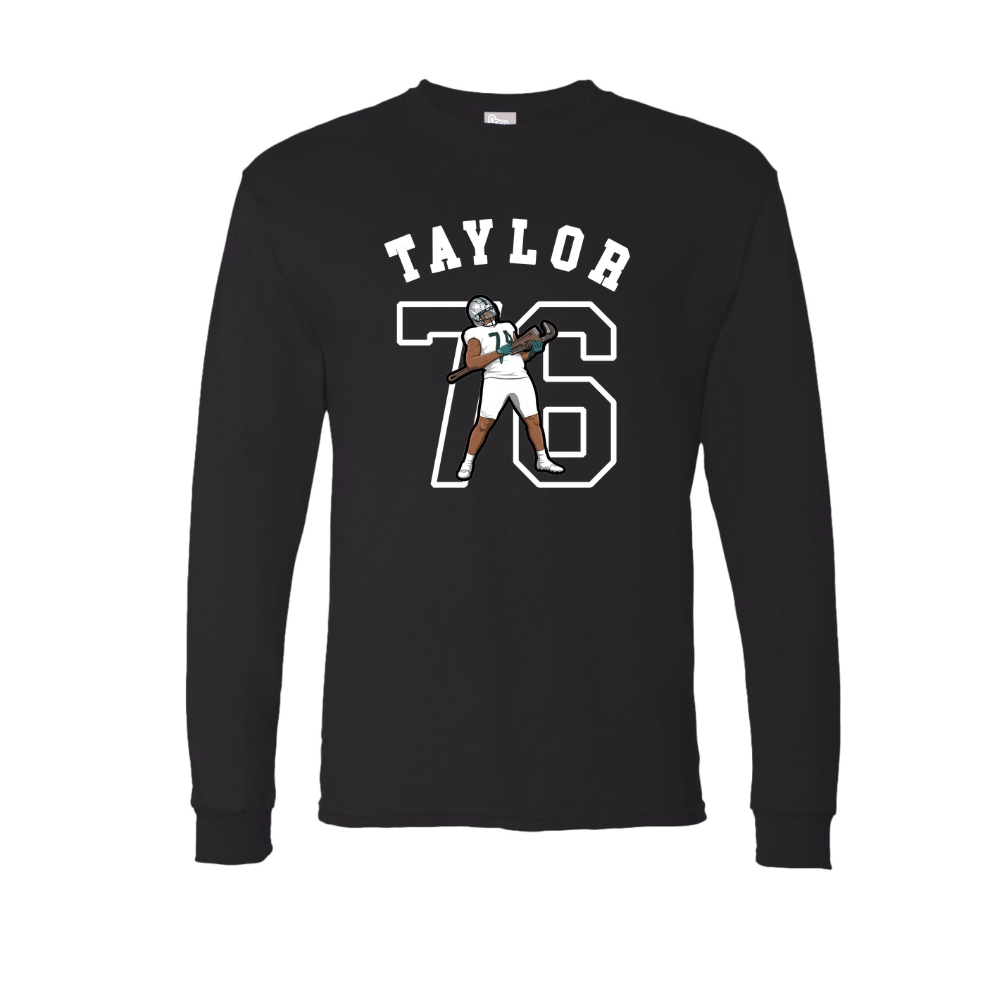 Long Sleeve Tee — Shirsey Arch in Black