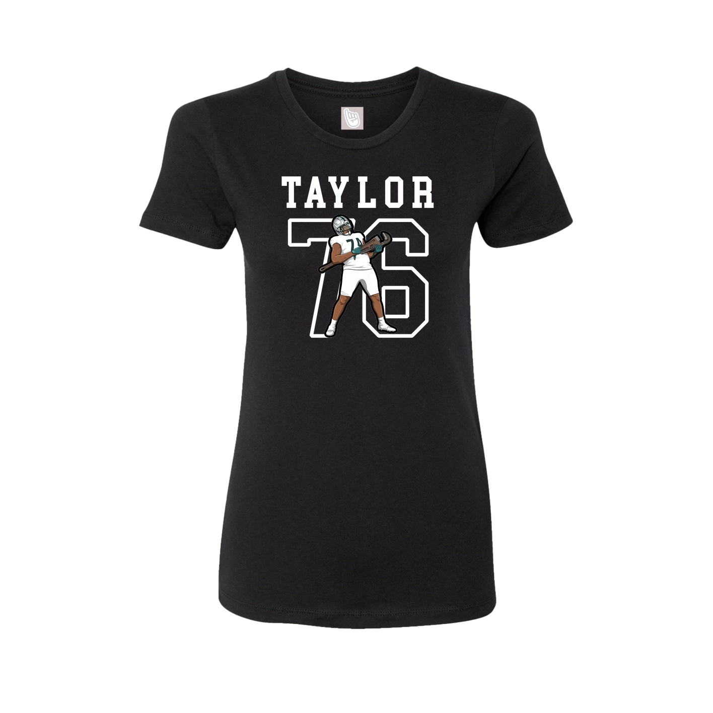 Fitted Women's Tee — Shirsey in Black