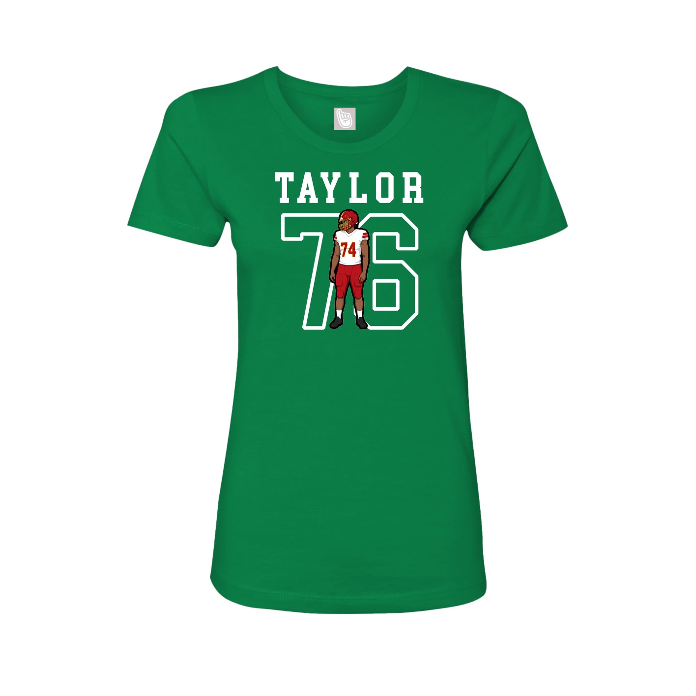 Fitted Women's Tee — Shirsey in Green