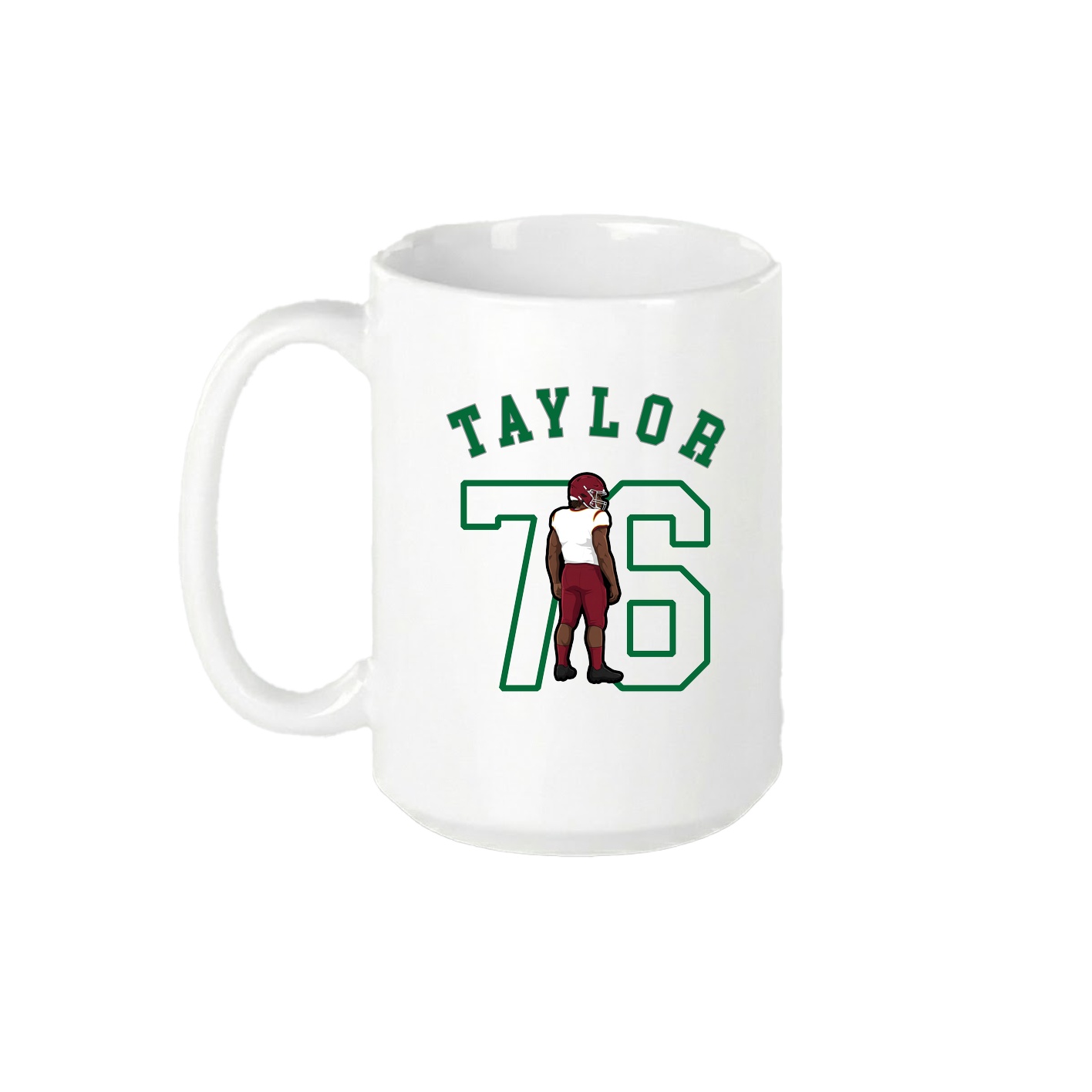 15oz Coffee Mug — Shirsey Arch in White