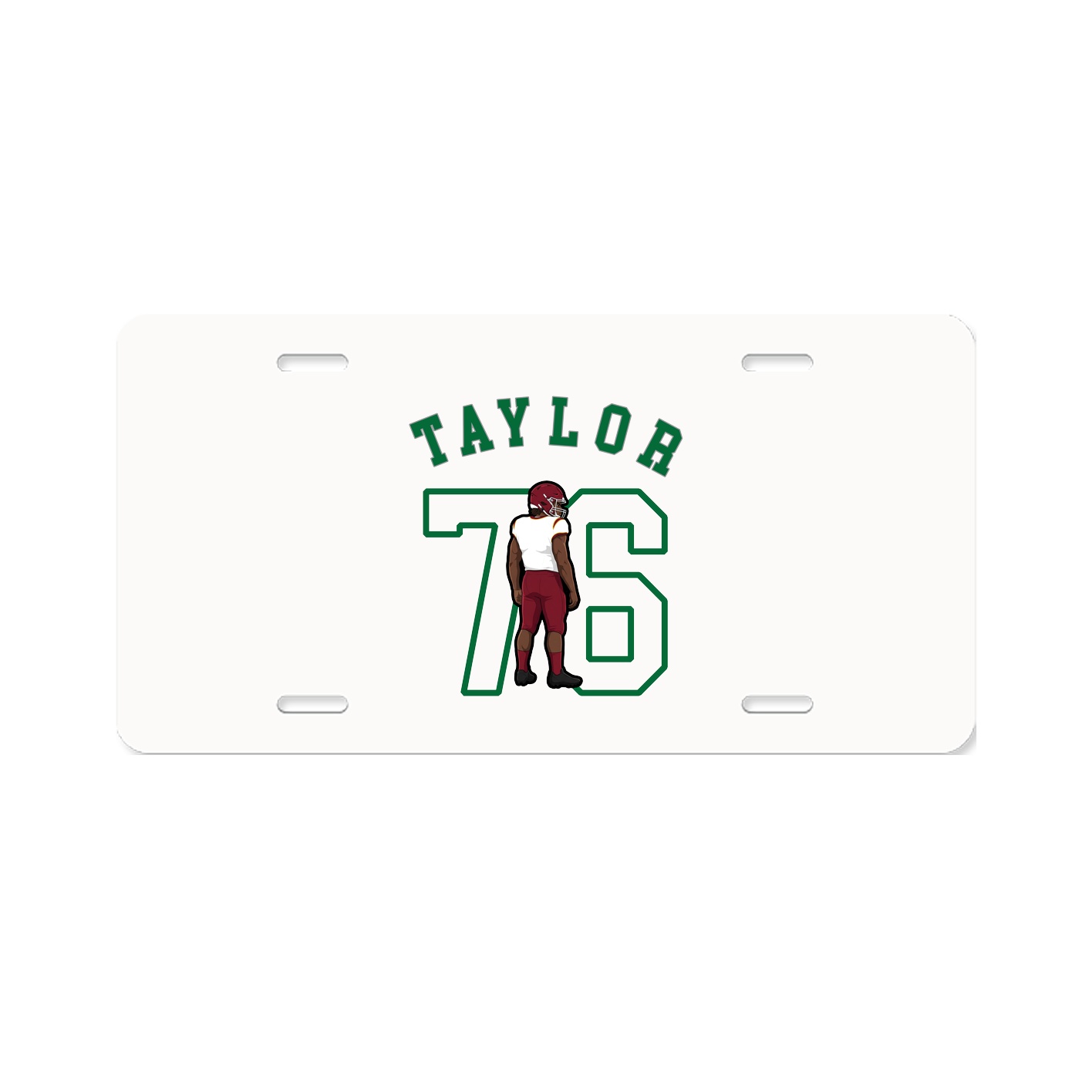 License Plate — Shirsey Arch in Classic