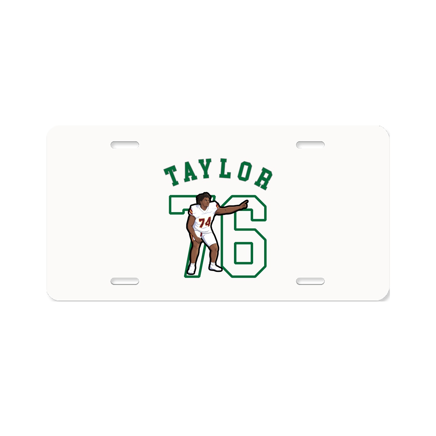 License Plate — Shirsey Arch in Classic