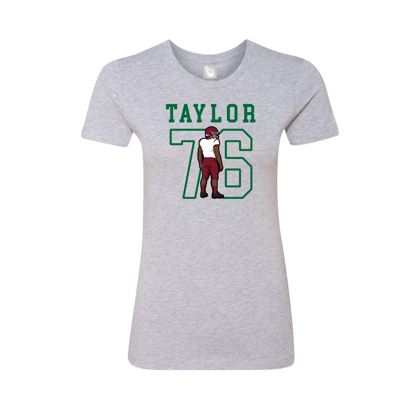 Fitted Women's Tee — Shirsey in Grey