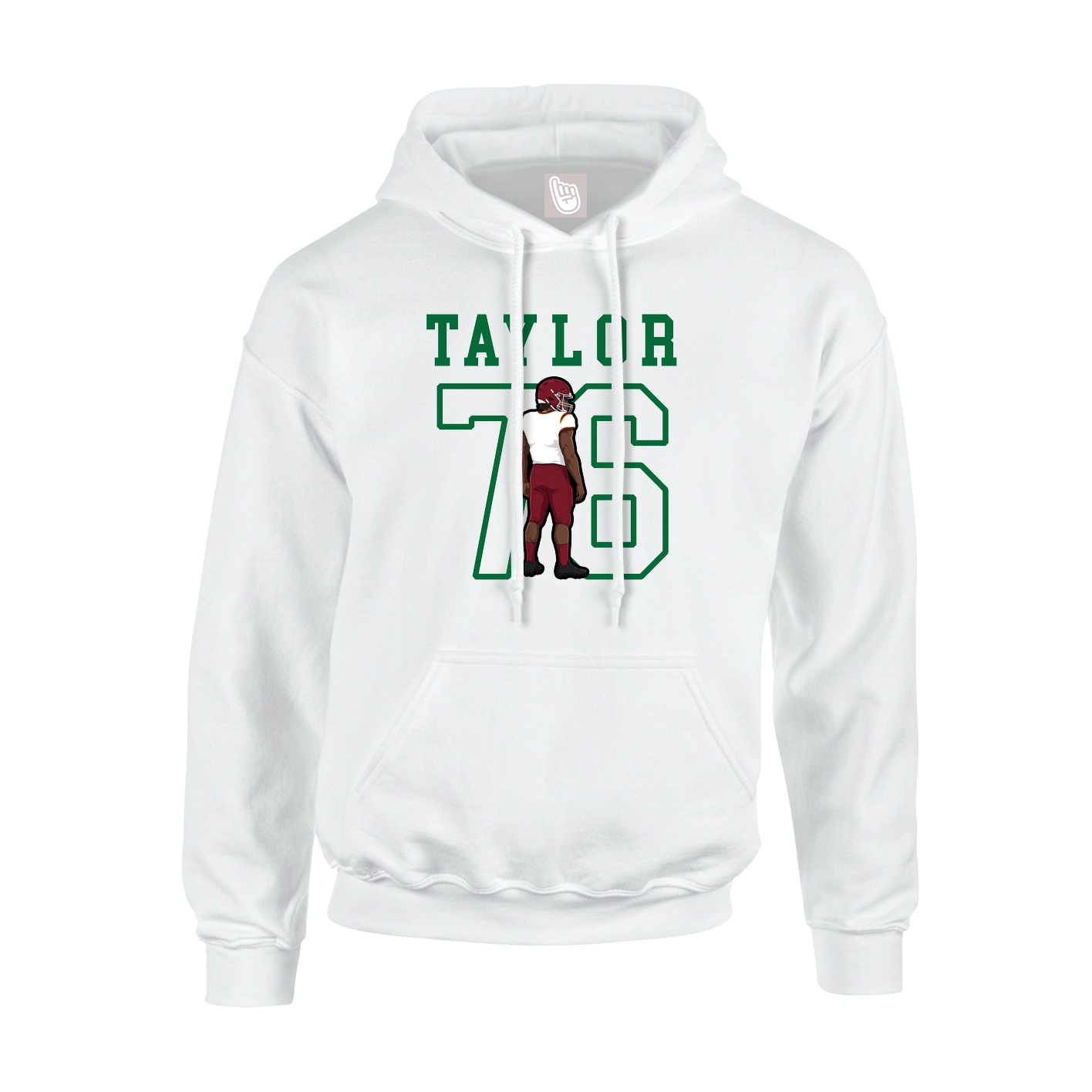 Youth Hoodie — Shirsey in White