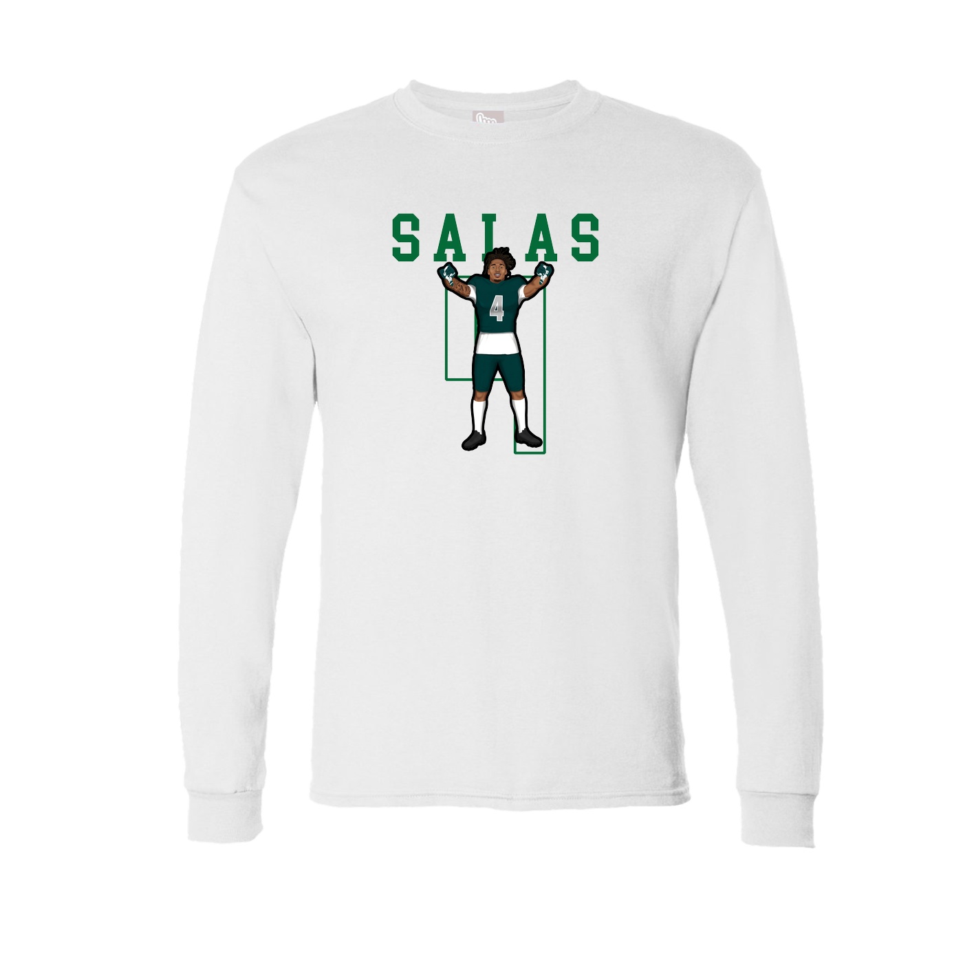 Long Sleeve Tee — Shirsey in White