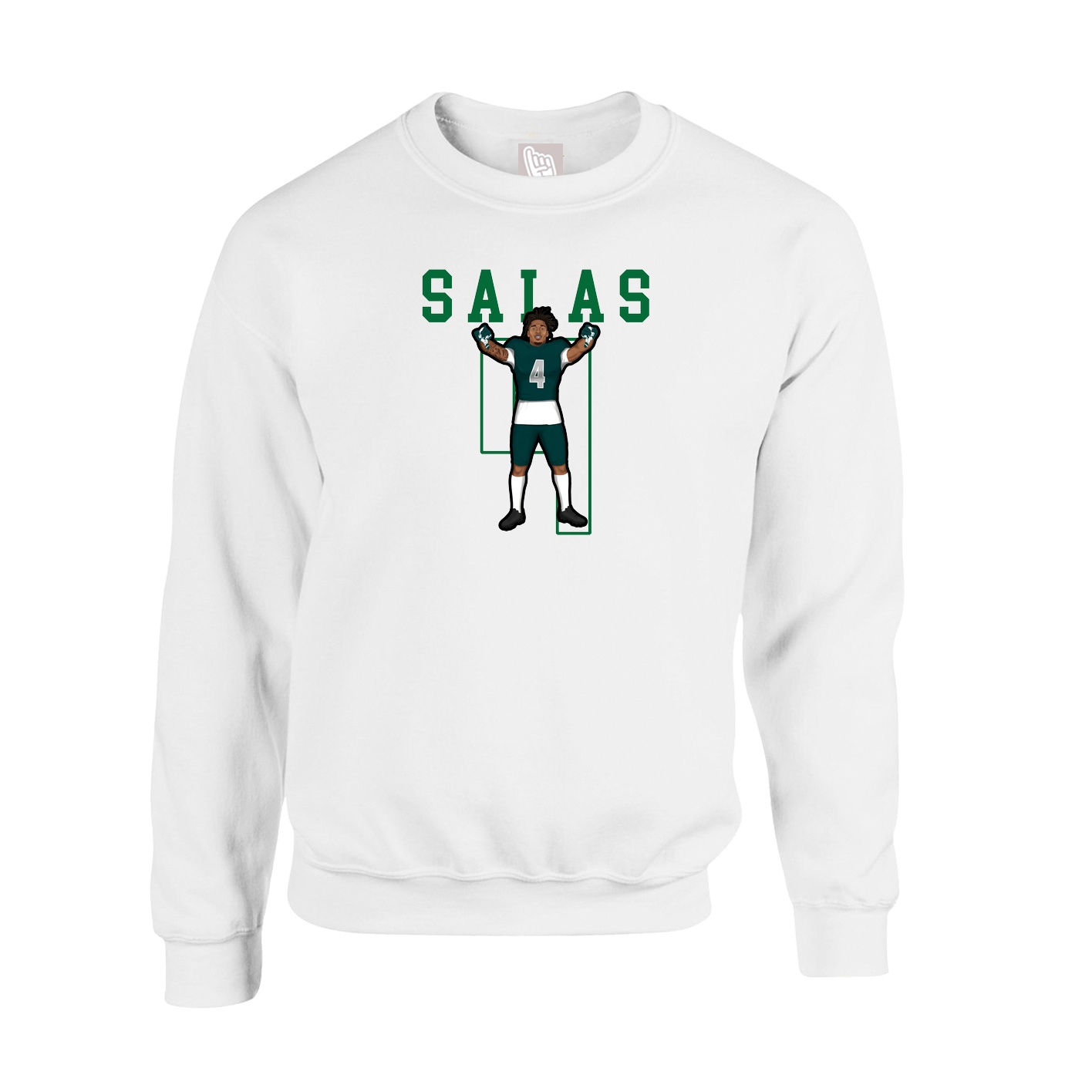 Fleece Crew — Shirsey in White