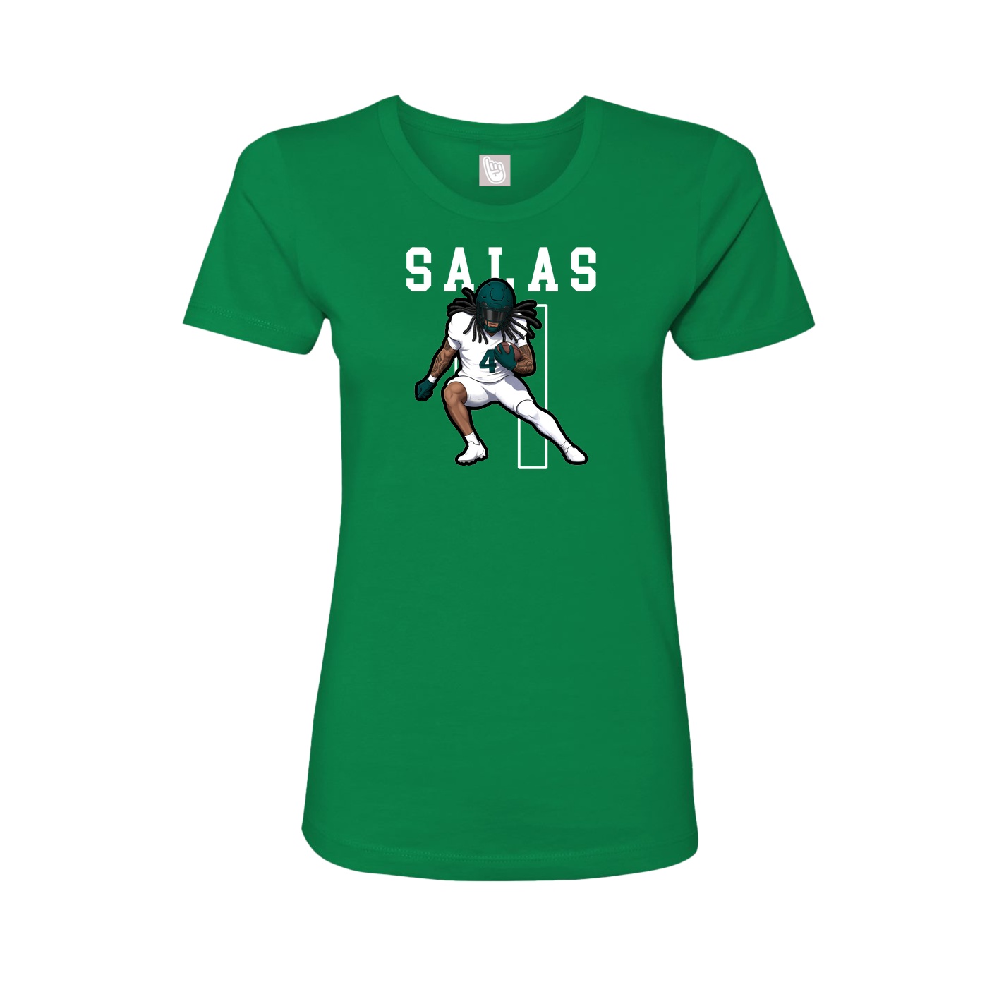 Fitted Women's Tee — Shirsey in Green