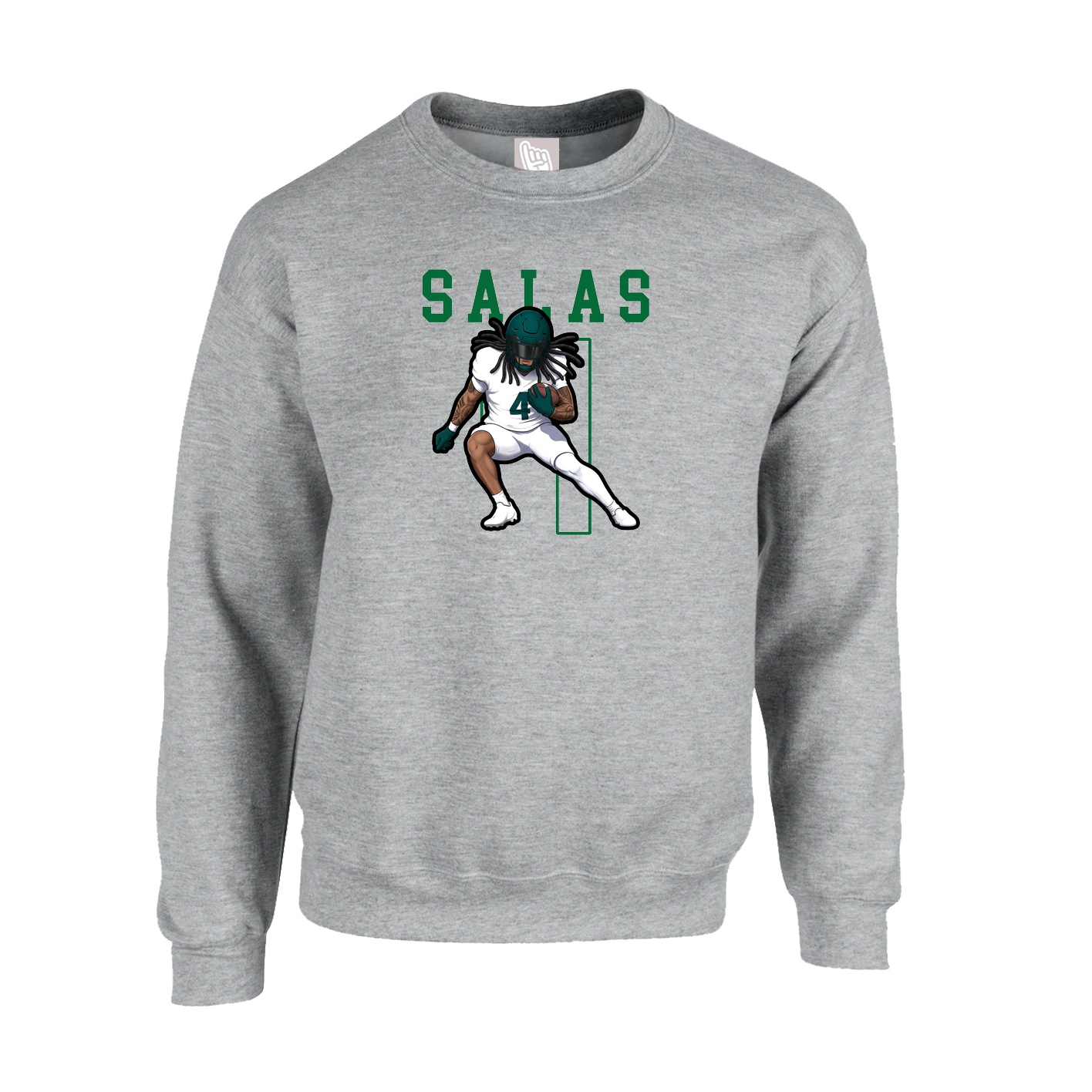 Fleece Crew — Shirsey in Grey