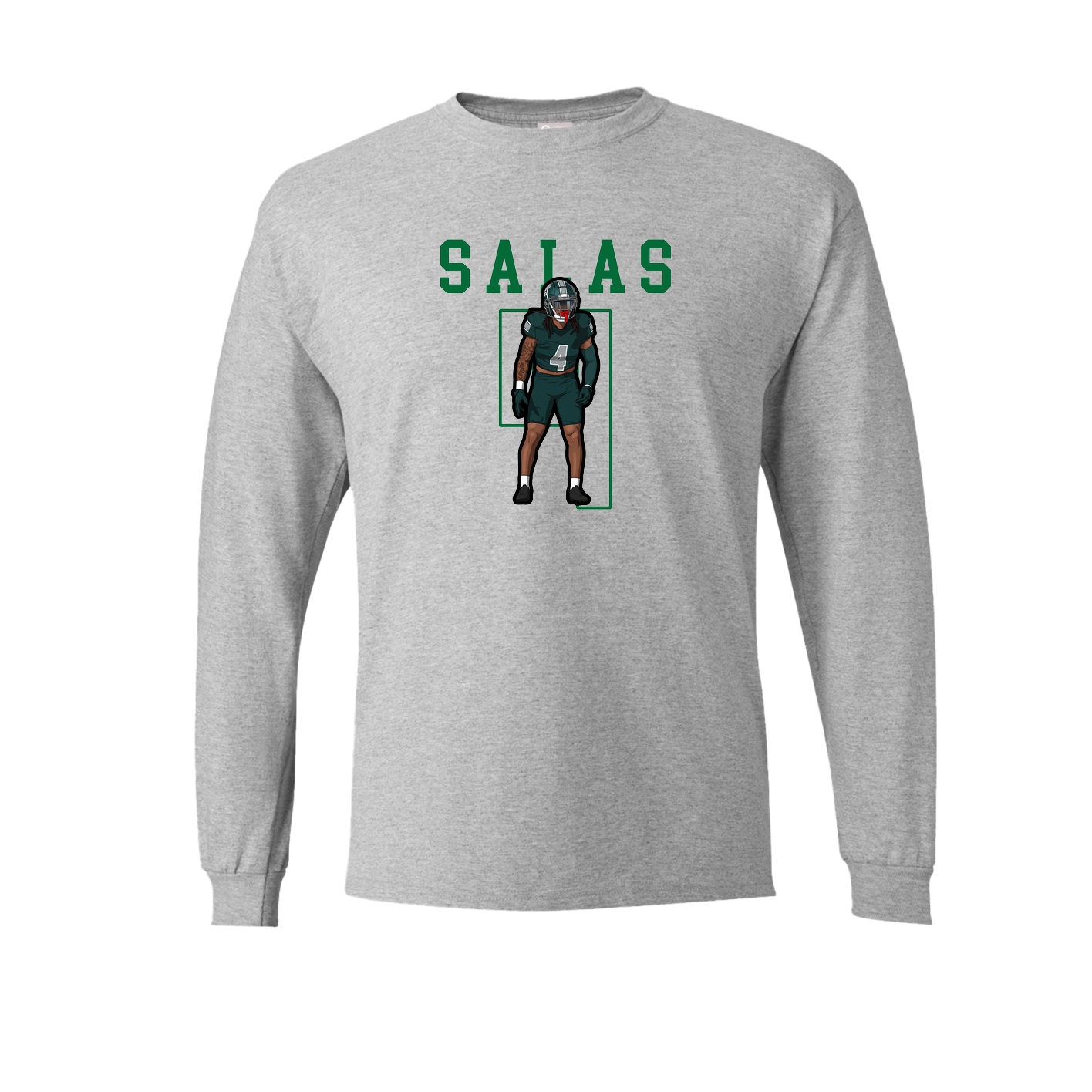 Long Sleeve Tee — Shirsey in Grey