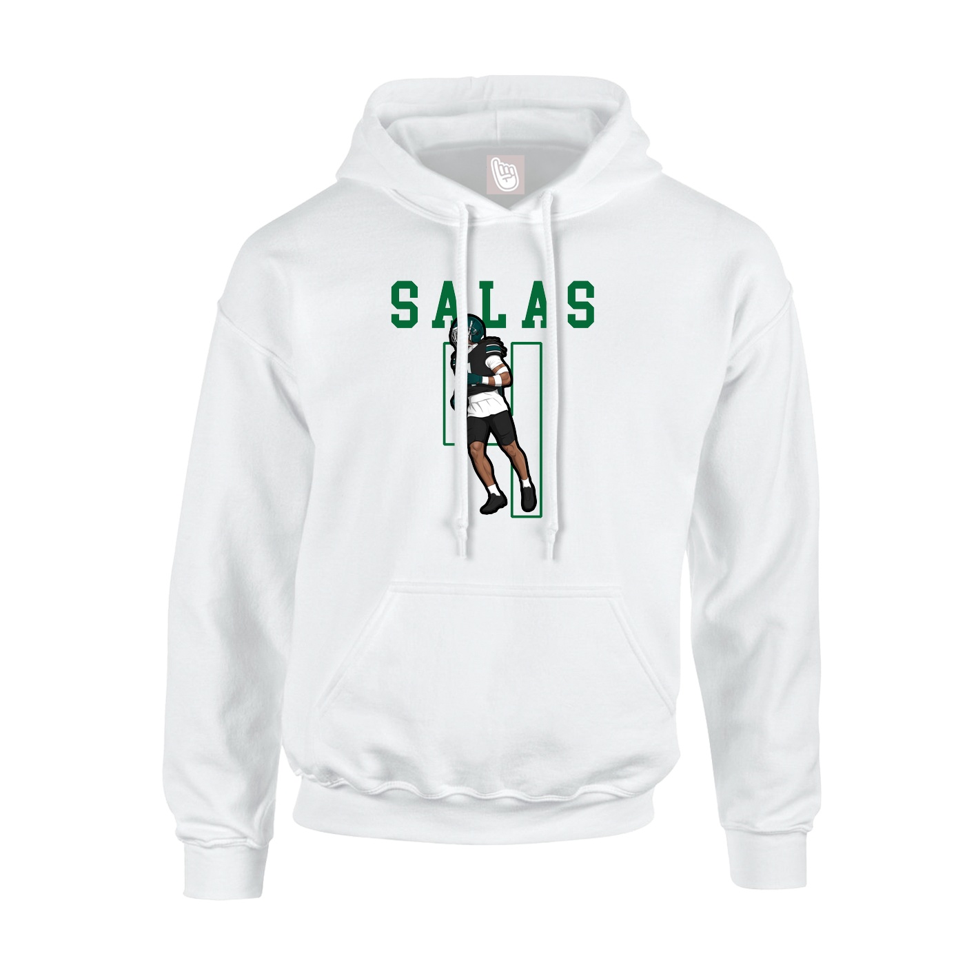 Youth Hoodie — Shirsey in White