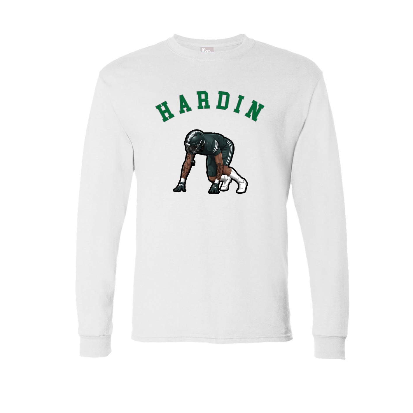 Long Sleeve Tee — Shirsey Arch in White