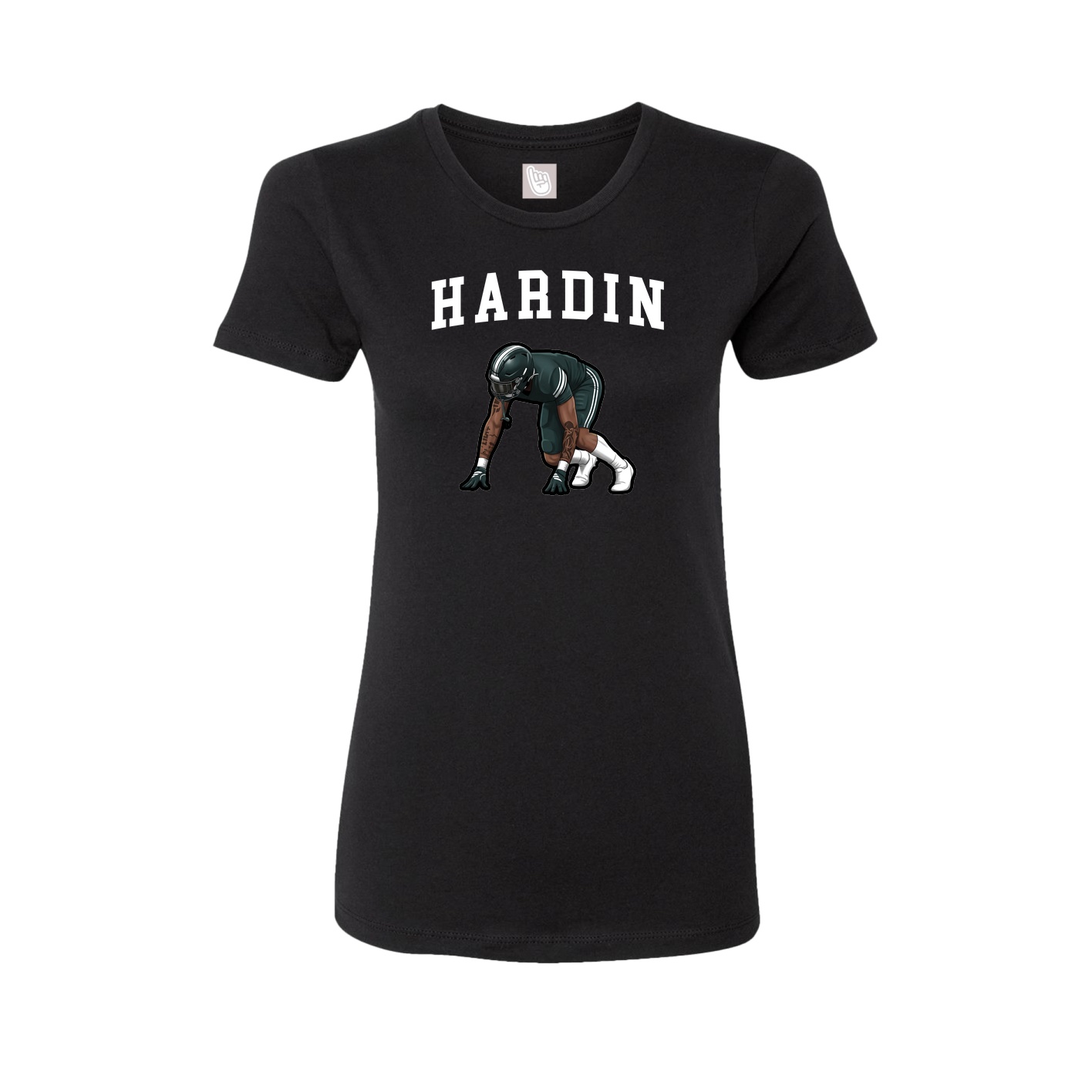 Fitted Women's Tee — Shirsey in Black