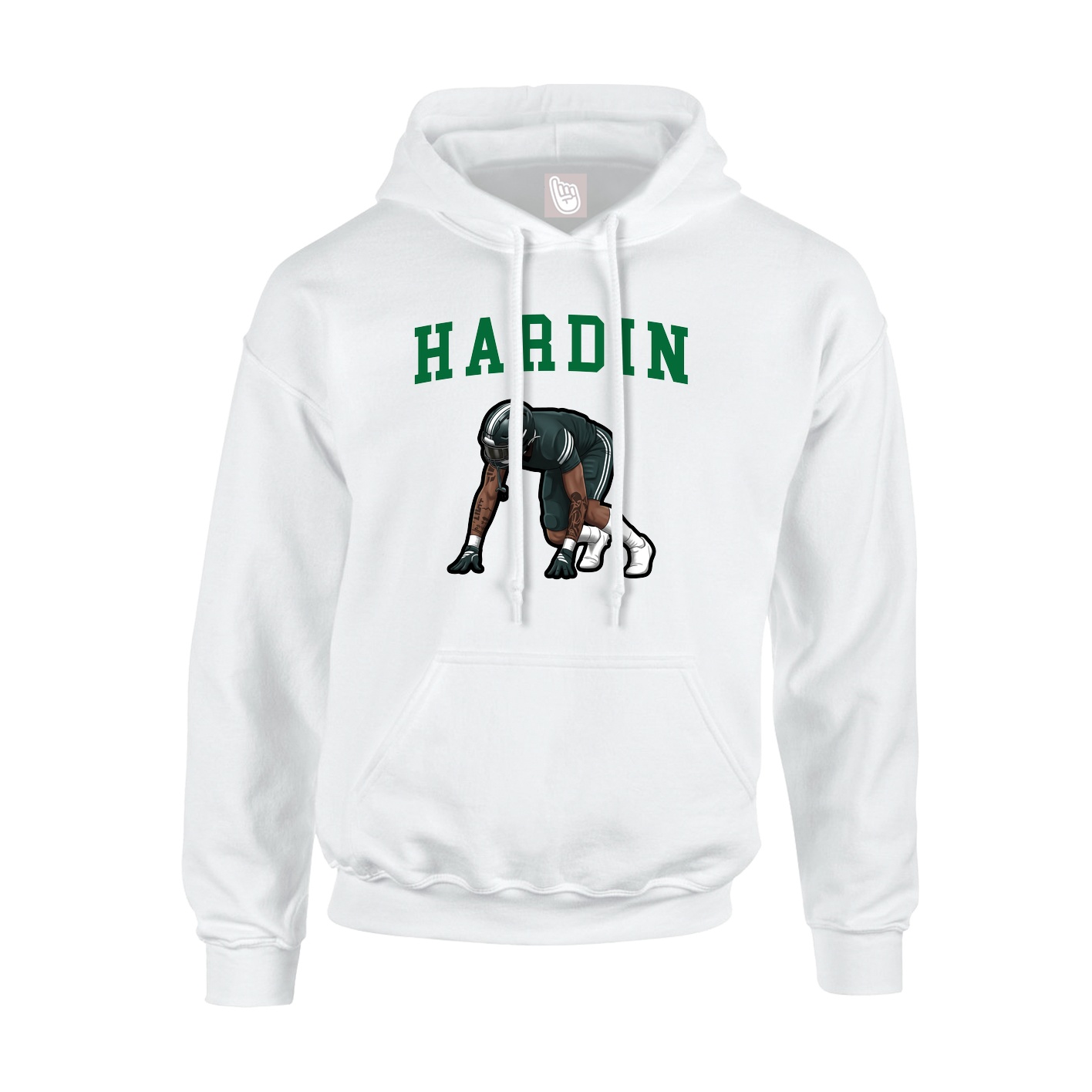 Youth Hoodie — Shirsey in White