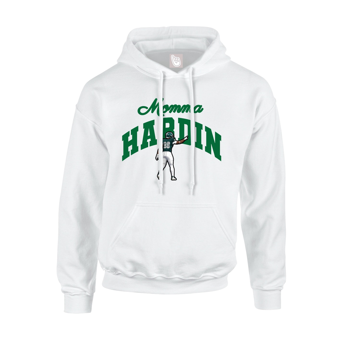Hoodie — Mothers Day Arch in White