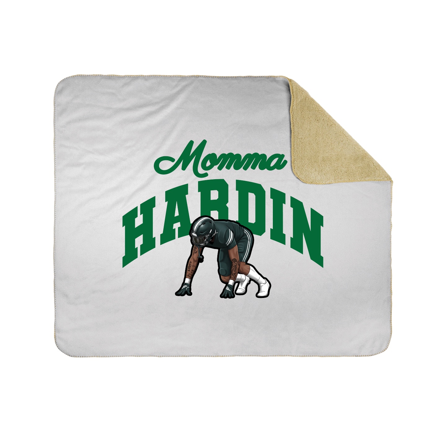 Throw Blanket — Mothers Day Arch in White