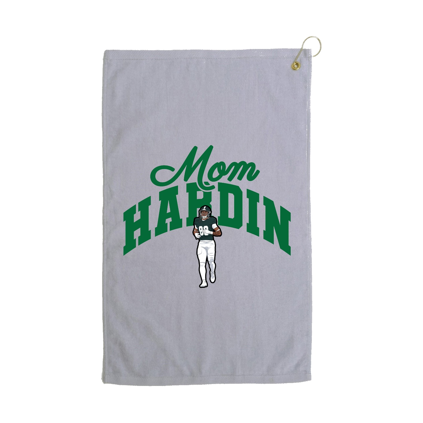 Golf Towel — Mothers Day Arch in Grey