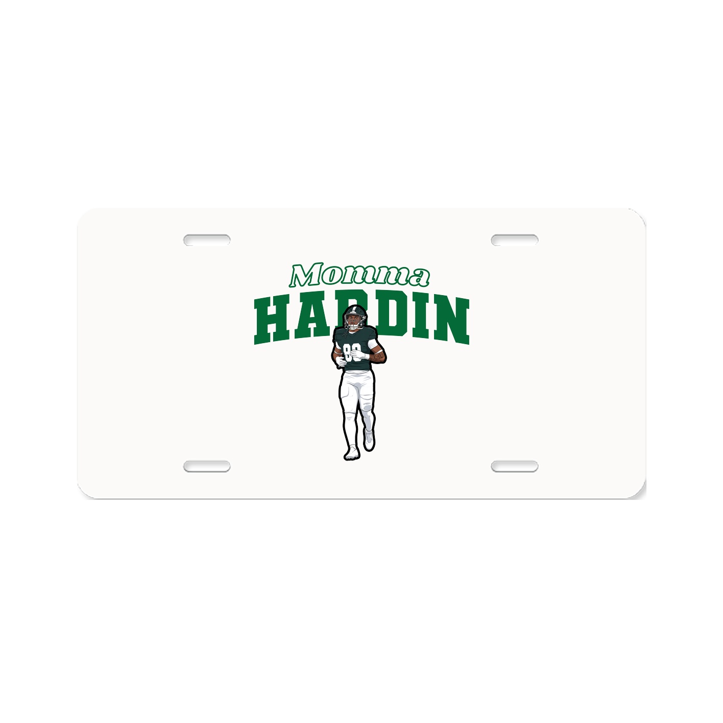 License Plate — Mothers Day Block in Classic