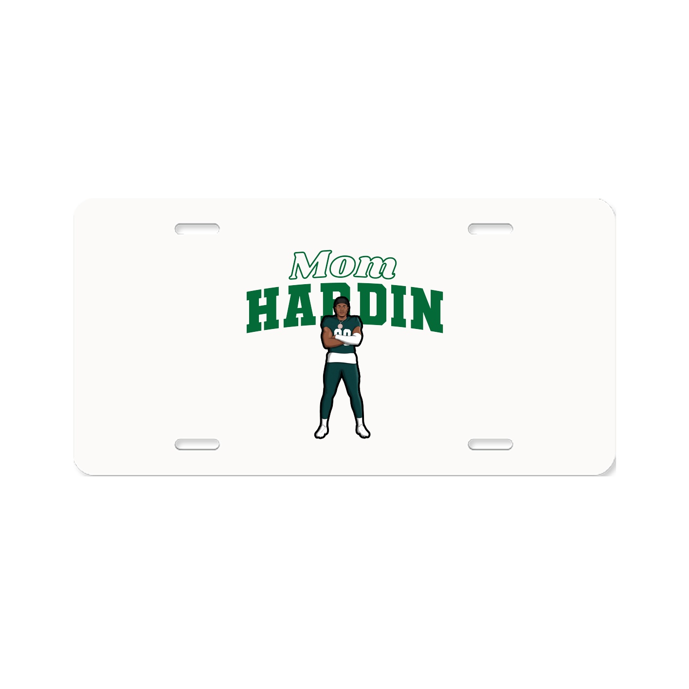 License Plate — Mothers Day Block in Classic