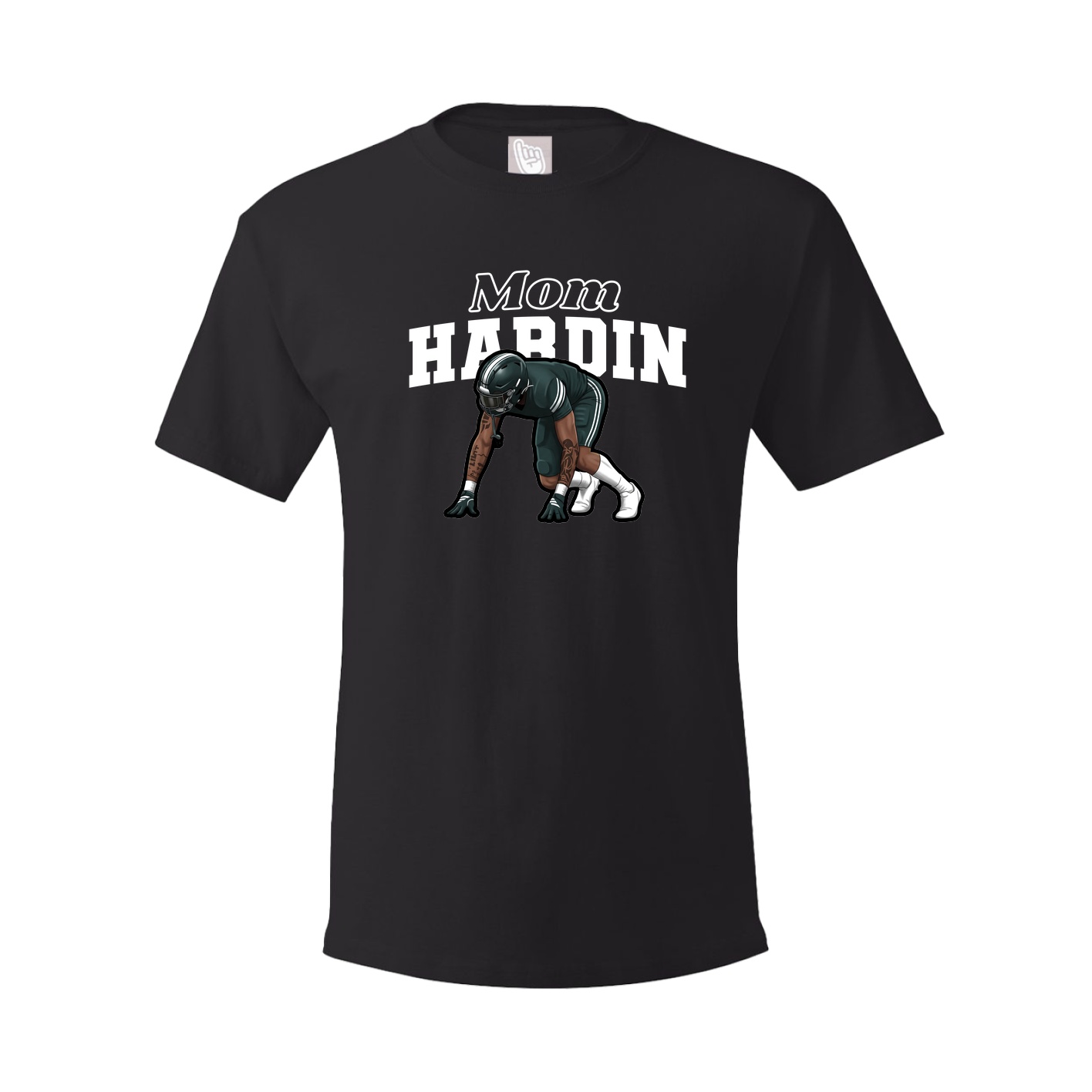 Youth Tee — Mothers Day Block in Black